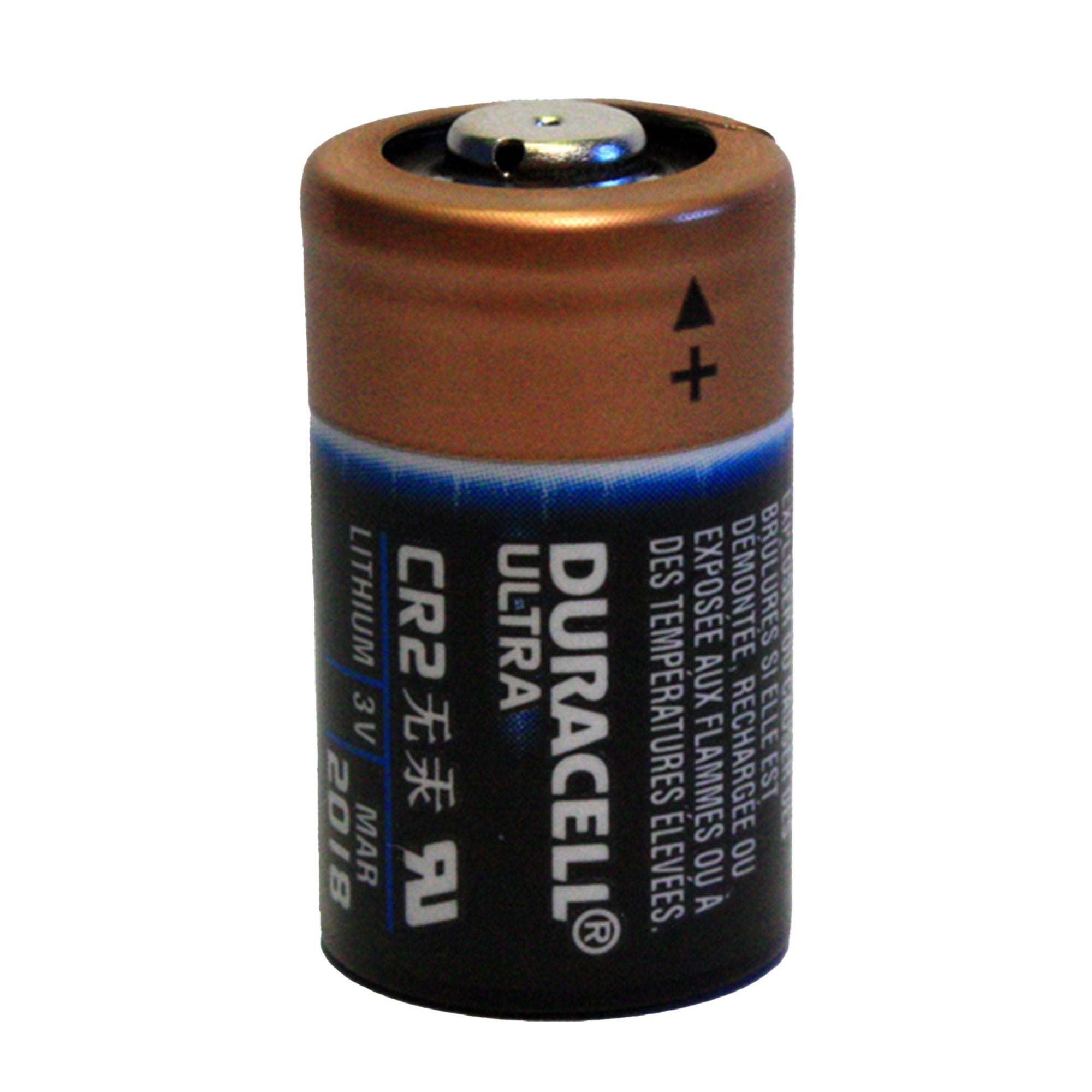 CELLTREAT Scientific Products LLC - 9057-4001 Lithium Battery Duracell® Ultra CR2 Cell 3 Volt Disposable 1 Pack