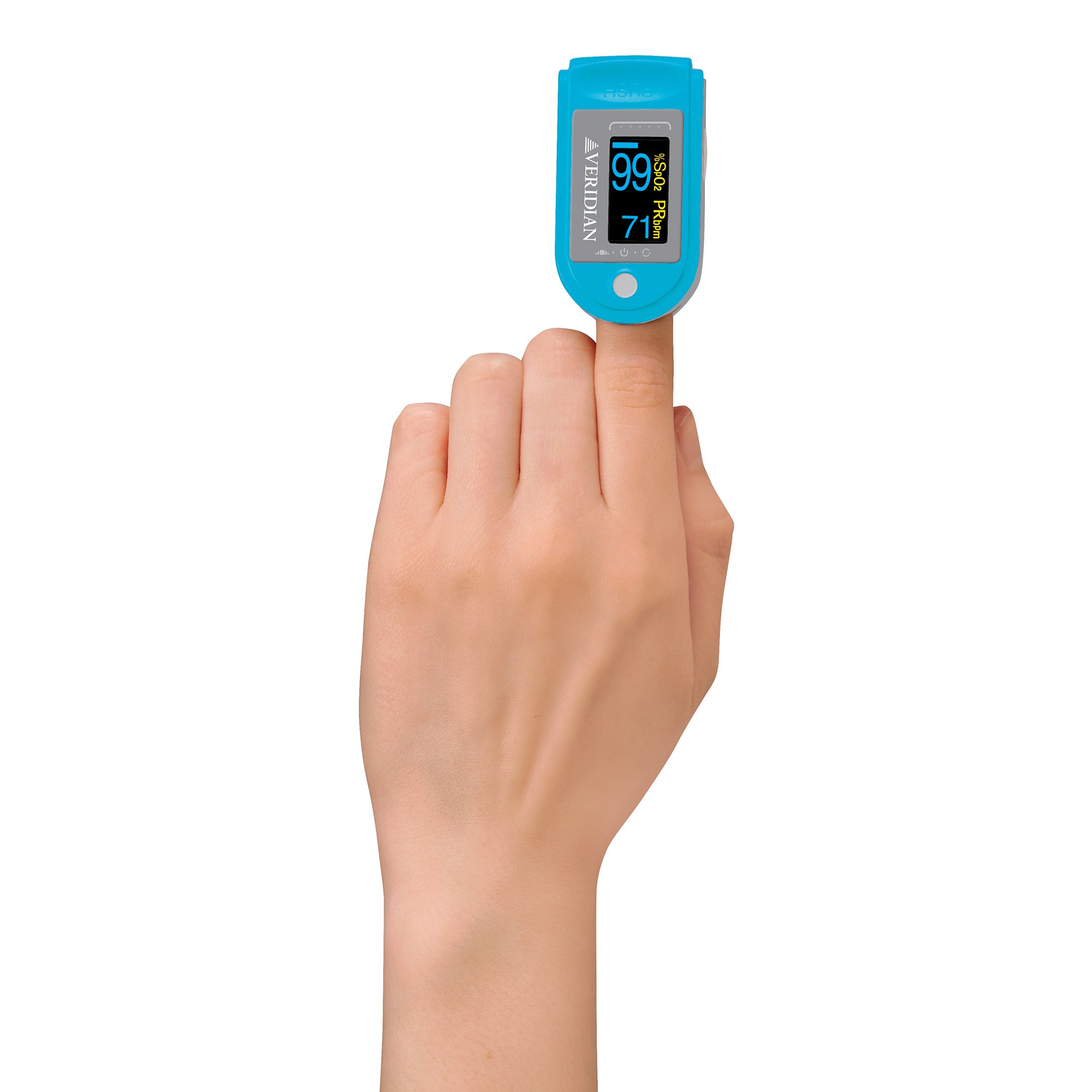 Veridian Healthcare LLC 11-50D - SmartHeart Fingertip Pulse Oximeter for Blood Oxygen Saturation, Deluxe - 1/Each, 24/Case