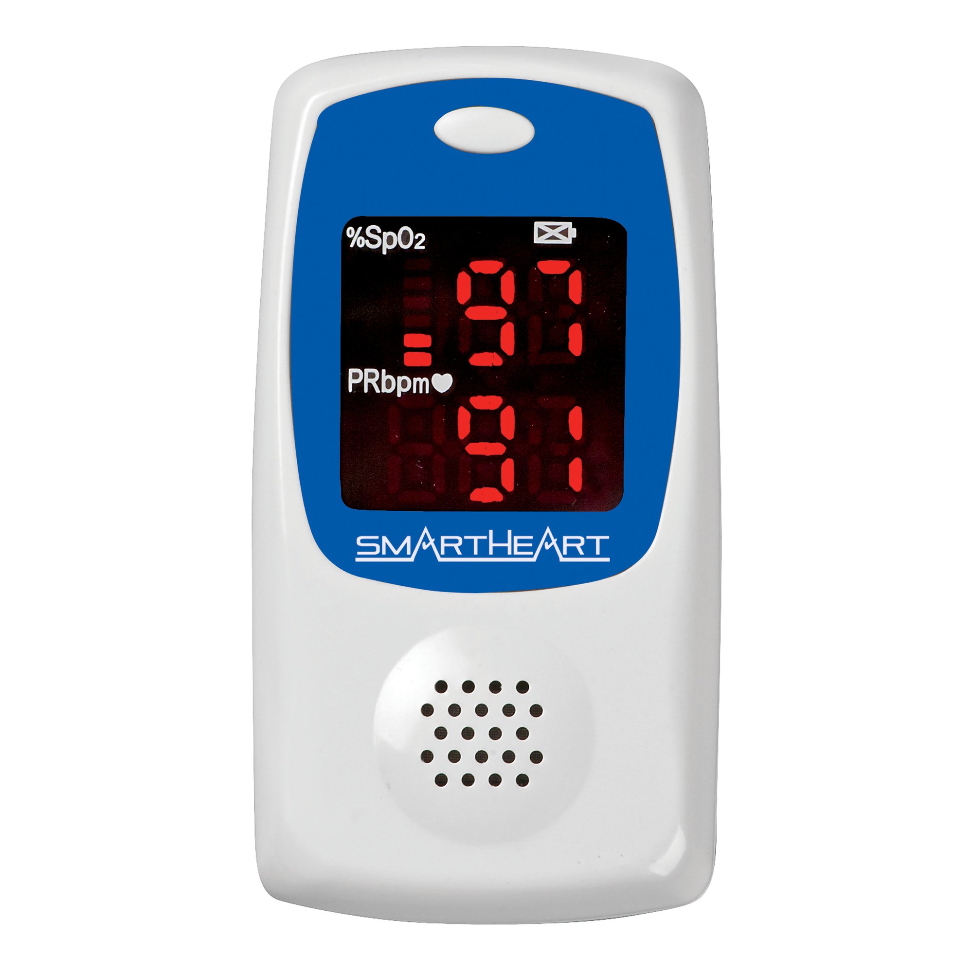 Veridian Healthcare LLC 11-50L - SmartHeart Fingertip Pulse Oximeter, Talking Blood Oxygen Saturation Monitor - 1/Each, 24/Case