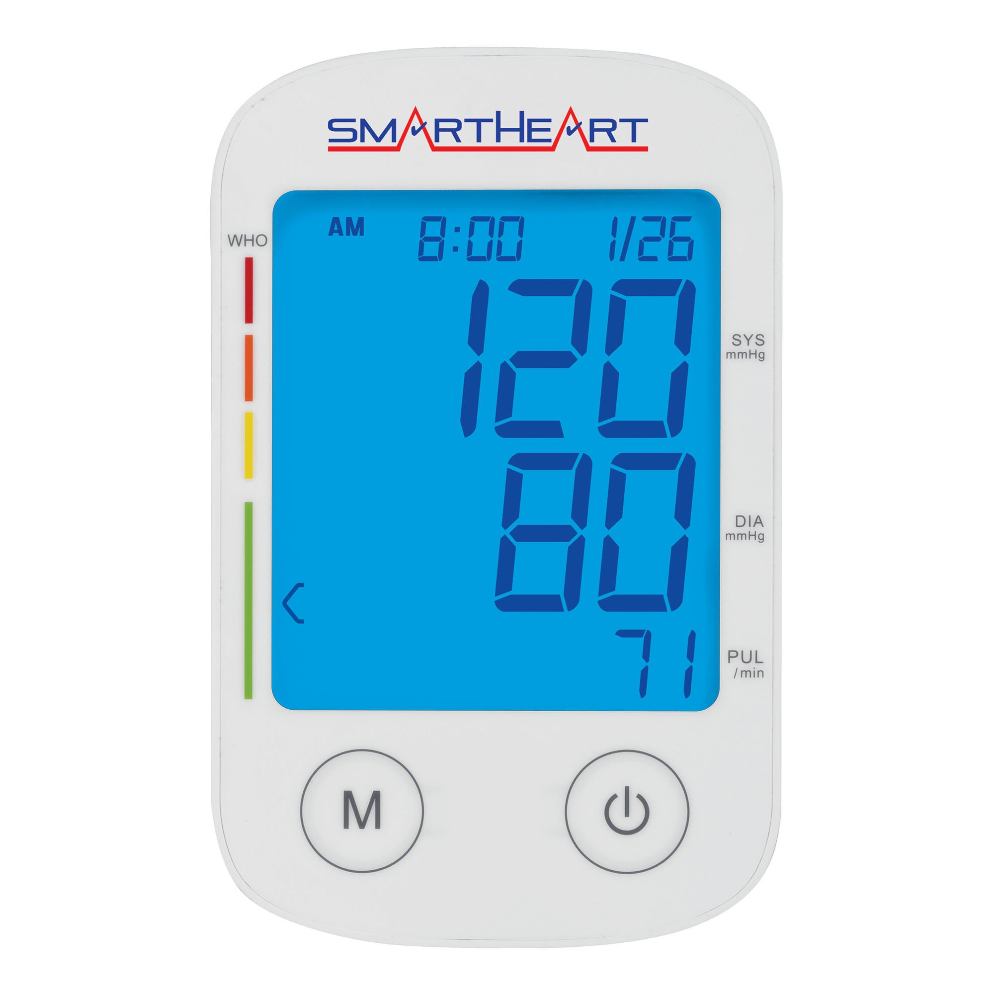 Veridian Healthcare LLC 01-554 - SmartHeart Blood Pressure Monitor with Automatic Inflation, L/XL Cuffs - 1/Each, 12/Case