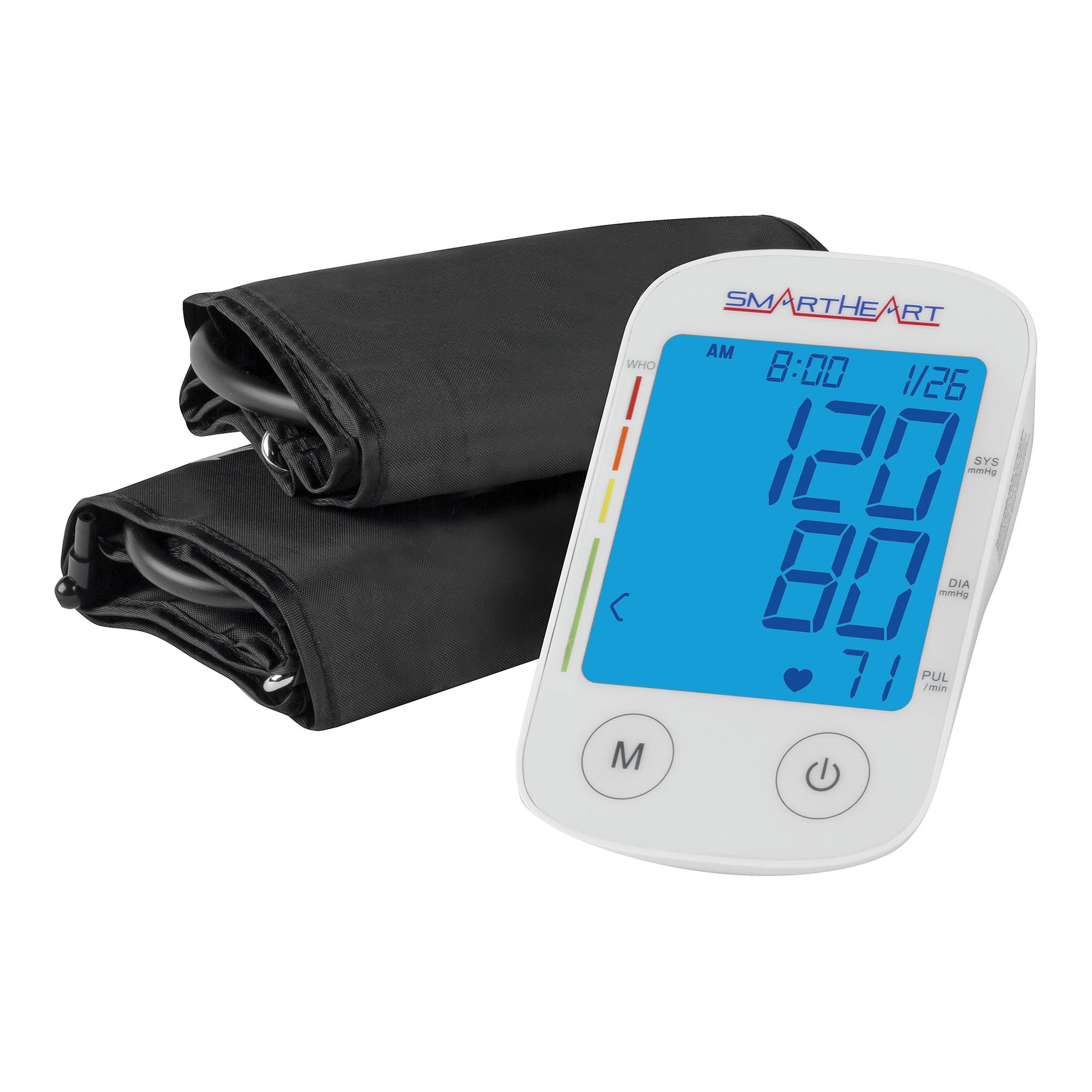 Veridian Healthcare LLC 01-554 - SmartHeart Blood Pressure Monitor with Automatic Inflation, L/XL Cuffs - 1/Each, 12/Case