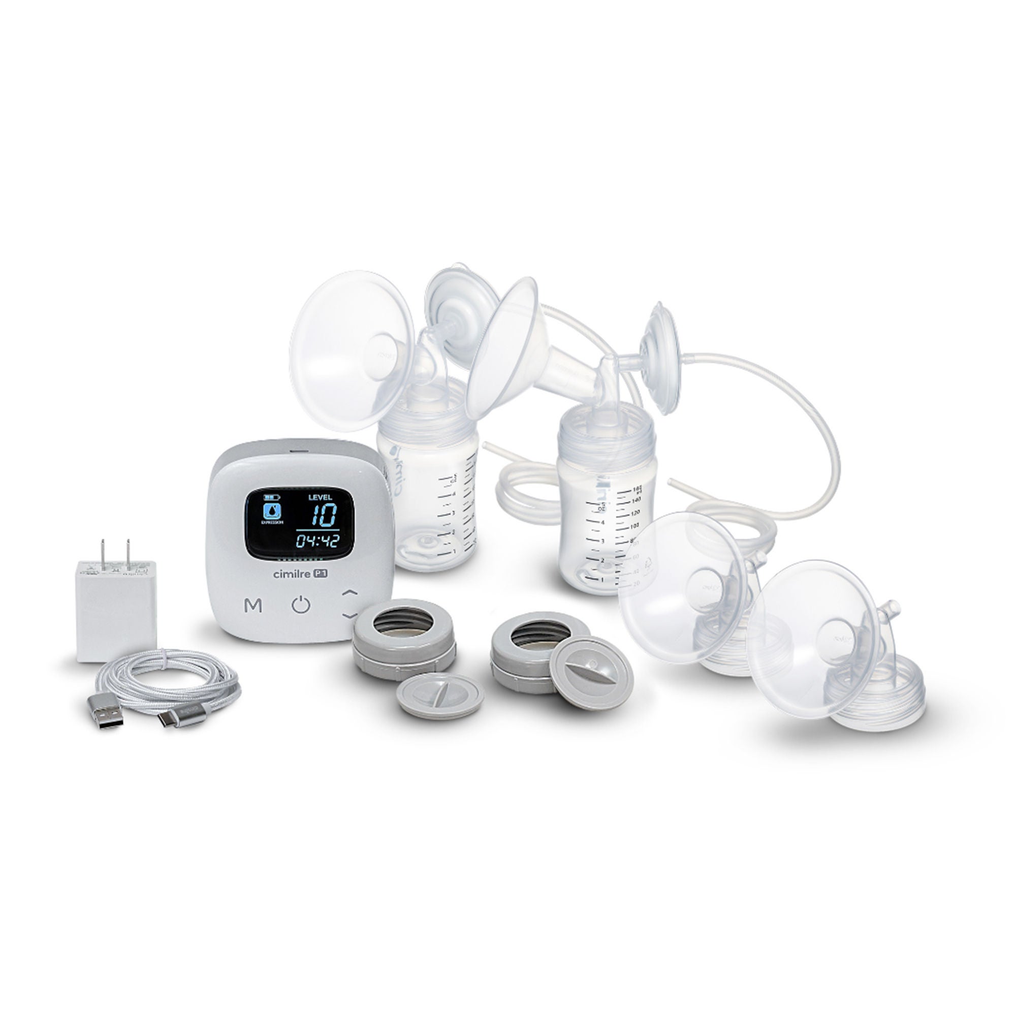Symmetrical Health LLC - P1-100-00-00 Cimilre® P1 Double Electric Breast Pump Kit