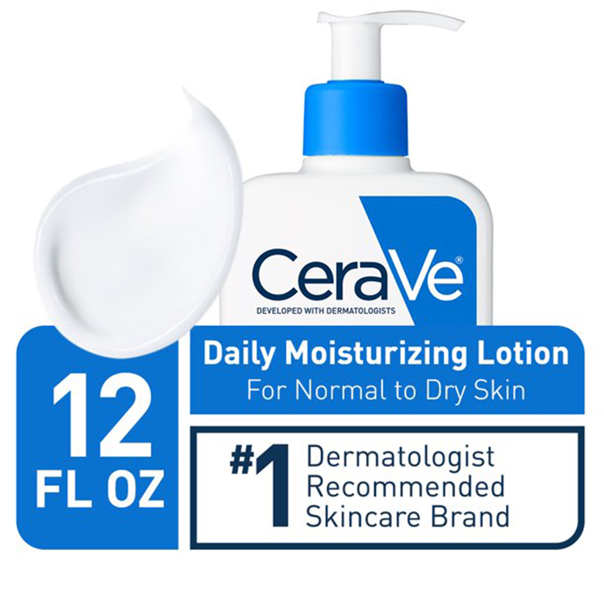 Loreal USA 60600053769 - CeraVe® Daily Moisturizing Lotion, 12 oz. - 1/Each