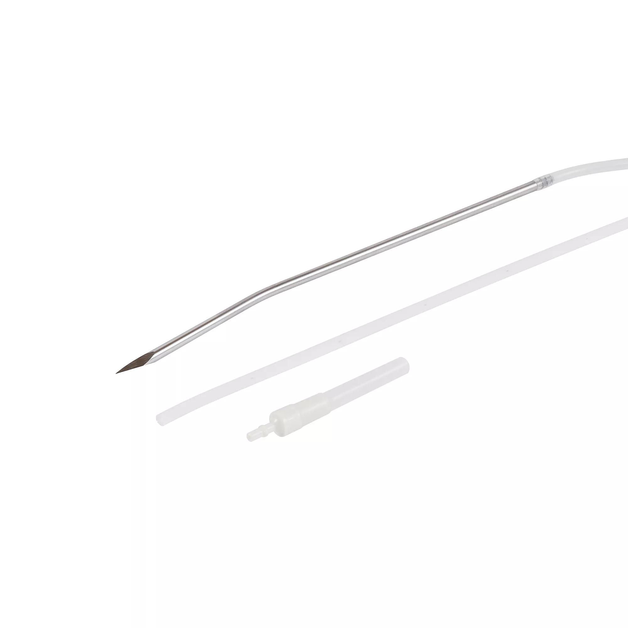 Cardinal - JP-HUR101 Wound Drain Tube Jackson-Pratt® Hemaduct® Round Type With Trocar Open-Closed Channel Type 10 Fr. Size Sterile