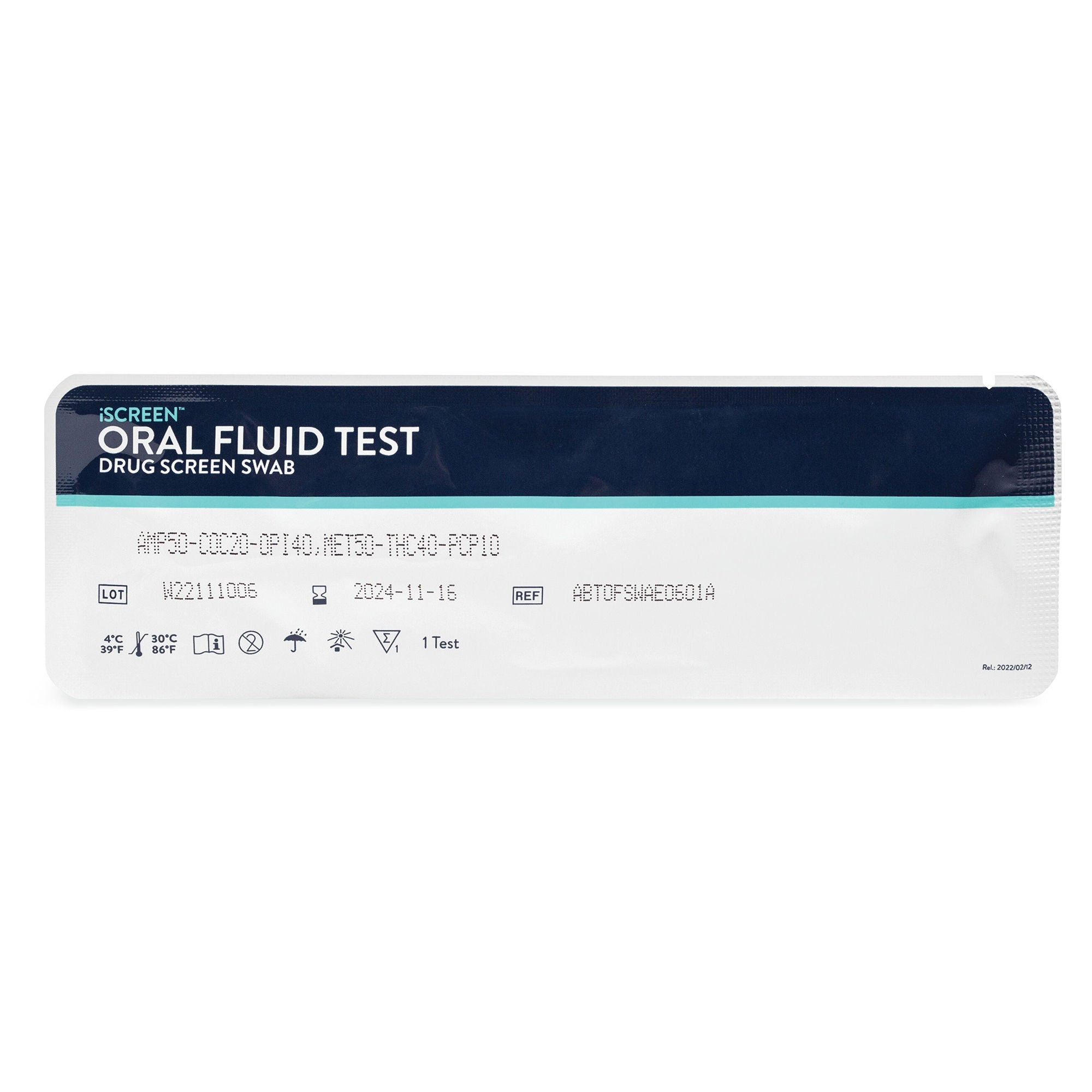 Abbott Rapid Dx North America LLC - ABTOFSWAE0601A Drugs of Abuse Test Kit iScreen® AMP50, COCO20, mAMP/MET50, OPI40, PCP10, THC40 25 Tests For Employment / Insurance Use