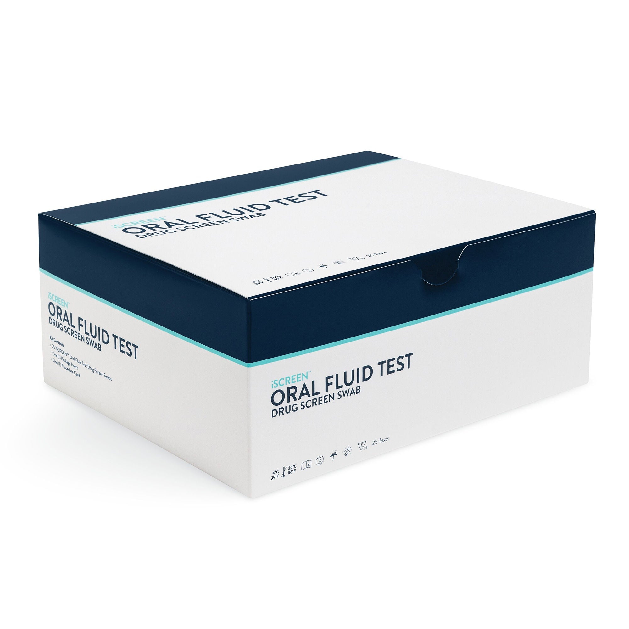 Abbott Rapid Dx North America LLC - ABTOFSWAE0601A Drugs of Abuse Test Kit iScreen® AMP50, COCO20, mAMP/MET50, OPI40, PCP10, THC40 25 Tests For Employment / Insurance Use