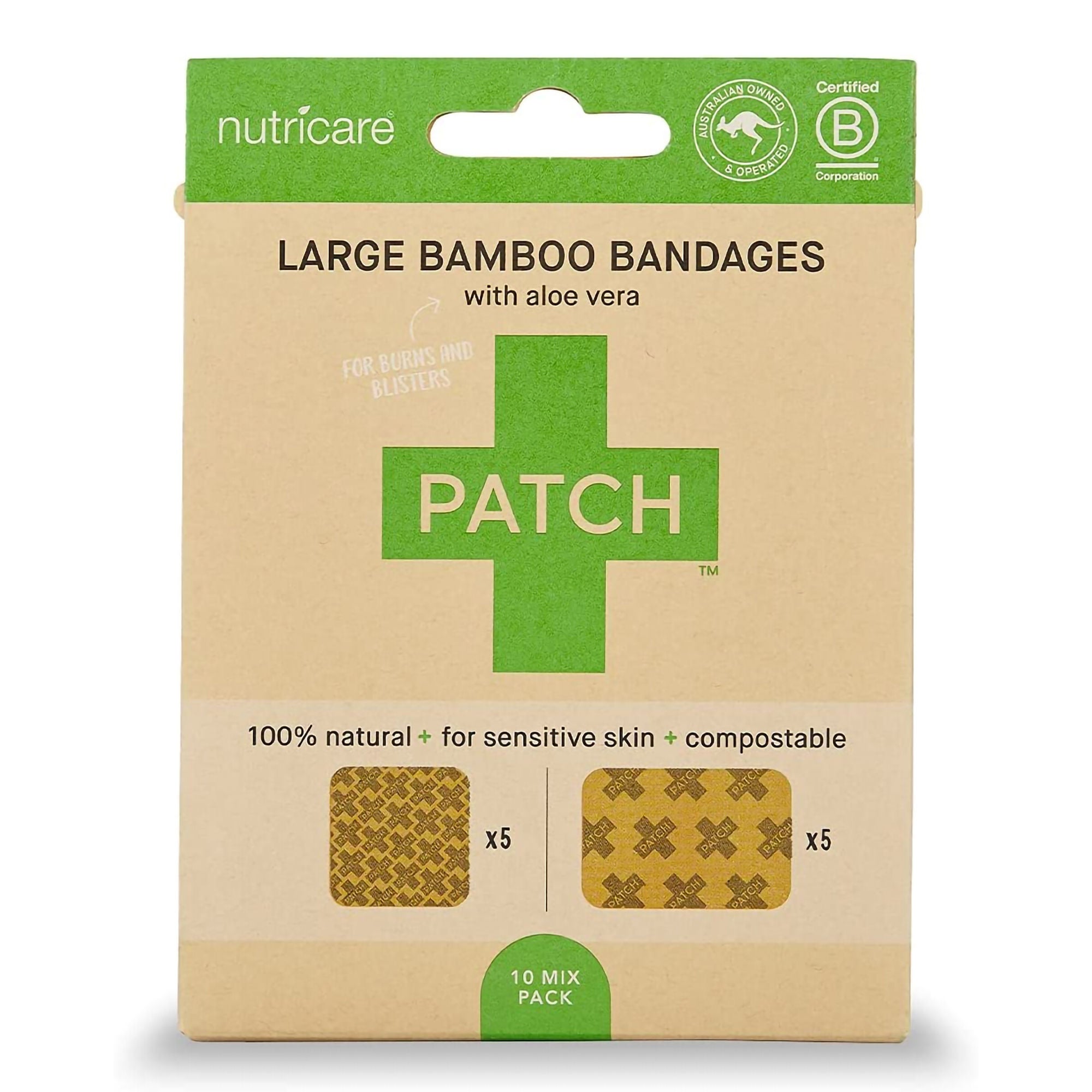 Nutricare USA LLC - PATALLFCT Patch™ Adhesive Strip with Aloe Vera