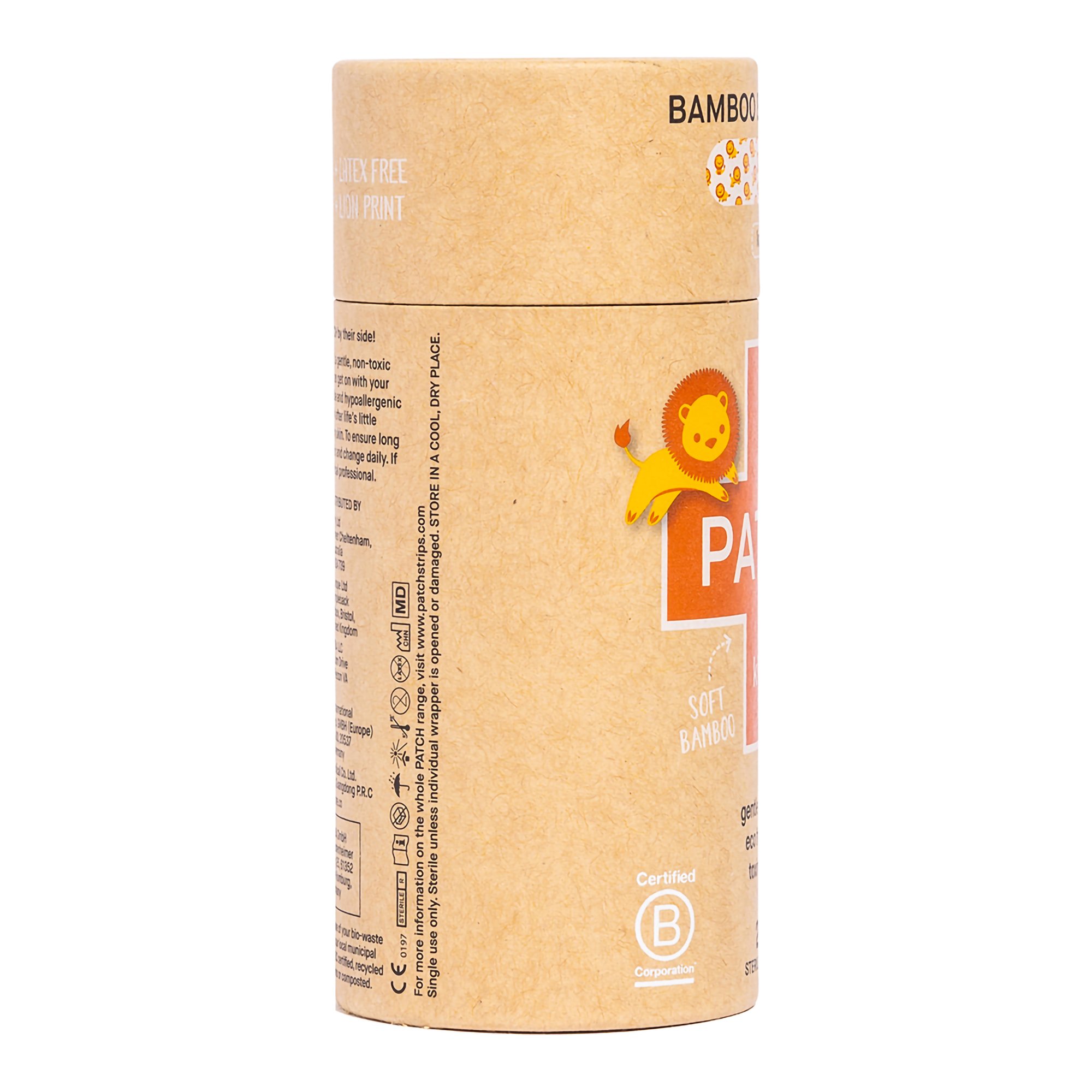Nutricare USA LLC PATLICT - Patch™ Kids (Lion Design) Adhesive Strip, 3/4 x 3 Inch - 1/Tube, 3/Box, 24/Case