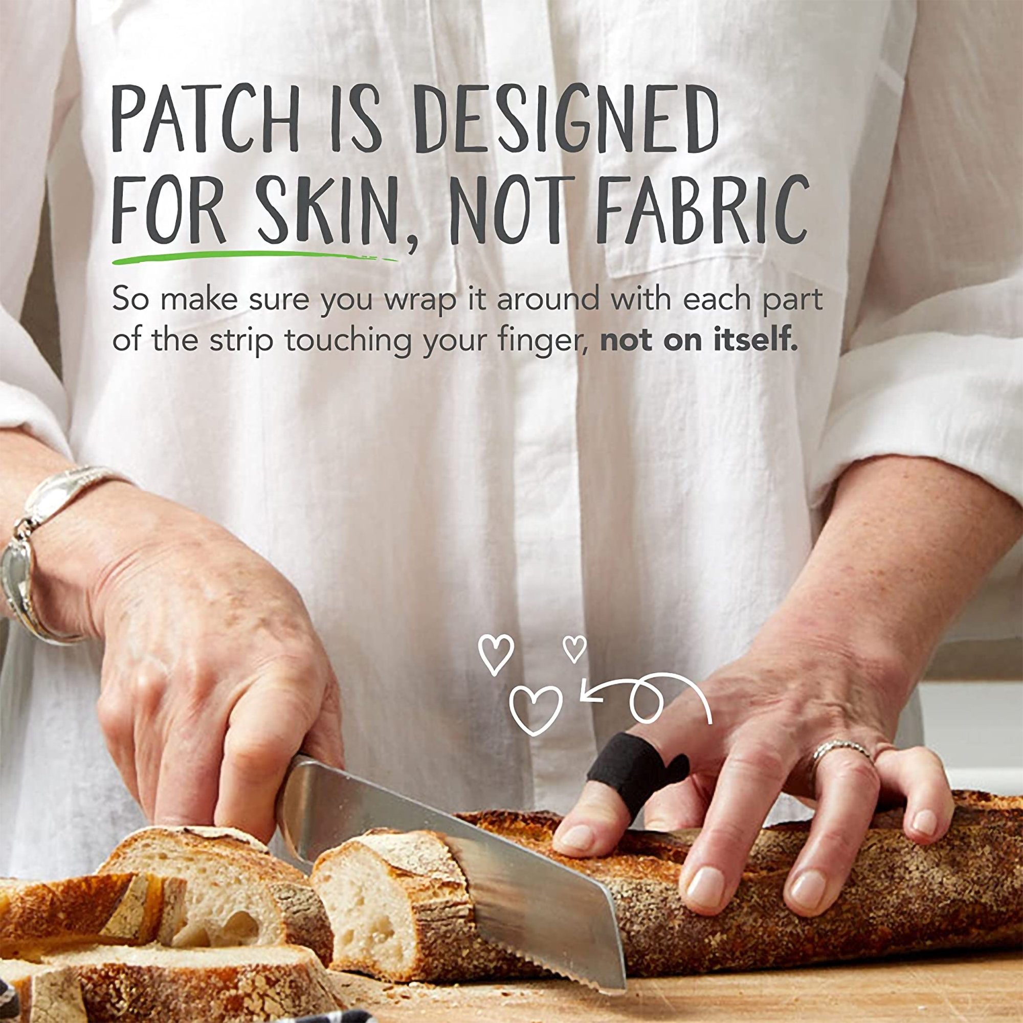 Nutricare USA LLC PATOTGMAILERCT - Patch™ On The Go Sample Pack Adhesive Strip, 3/4 x 3 Inch - 1/Pack, 100/Case
