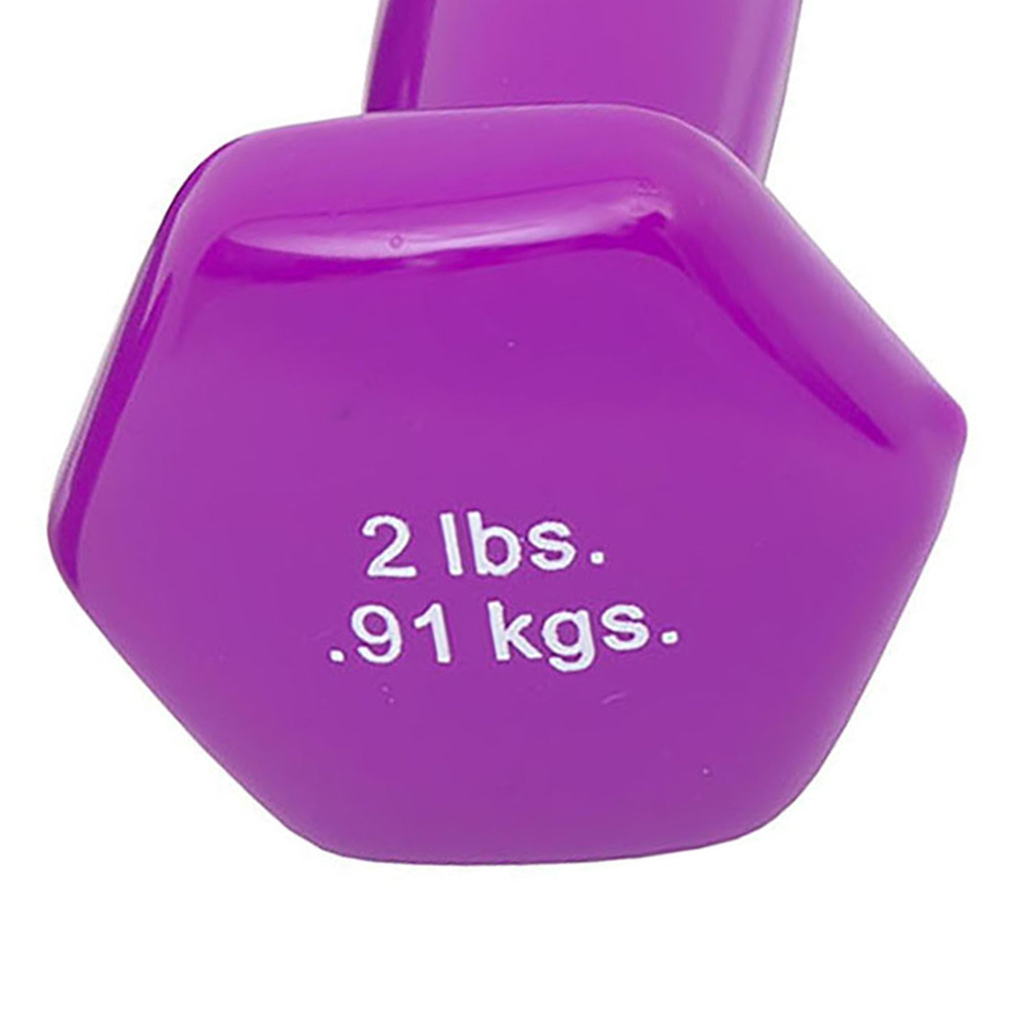 Fabrication Enterprises - 10-0551-1 Dumbbell Hexagon Heads CanDo® 2 lbs.