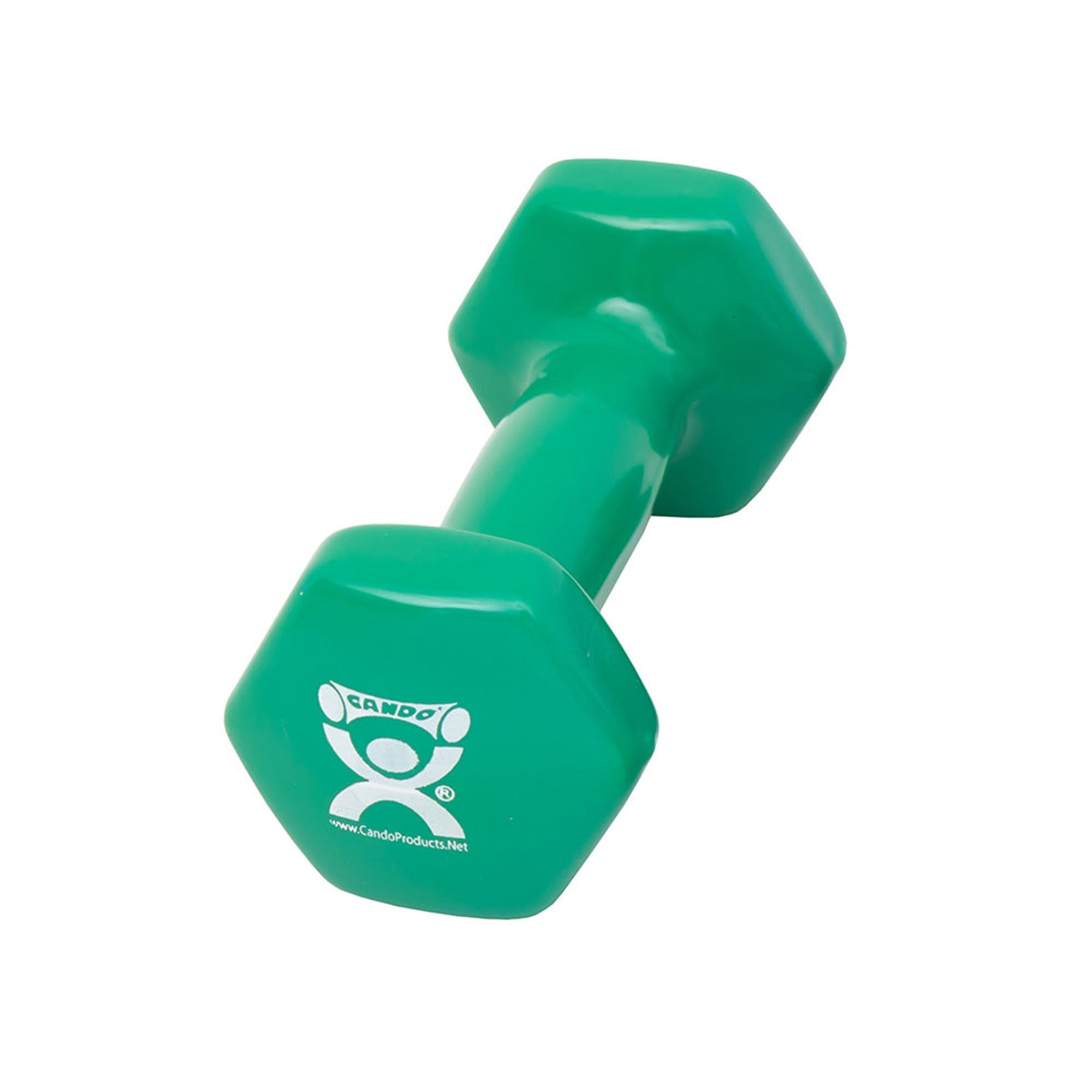 Fabrication Enterprises - 10-0552-1 Dumbbell Hexagon Heads CanDo® 3 lbs.