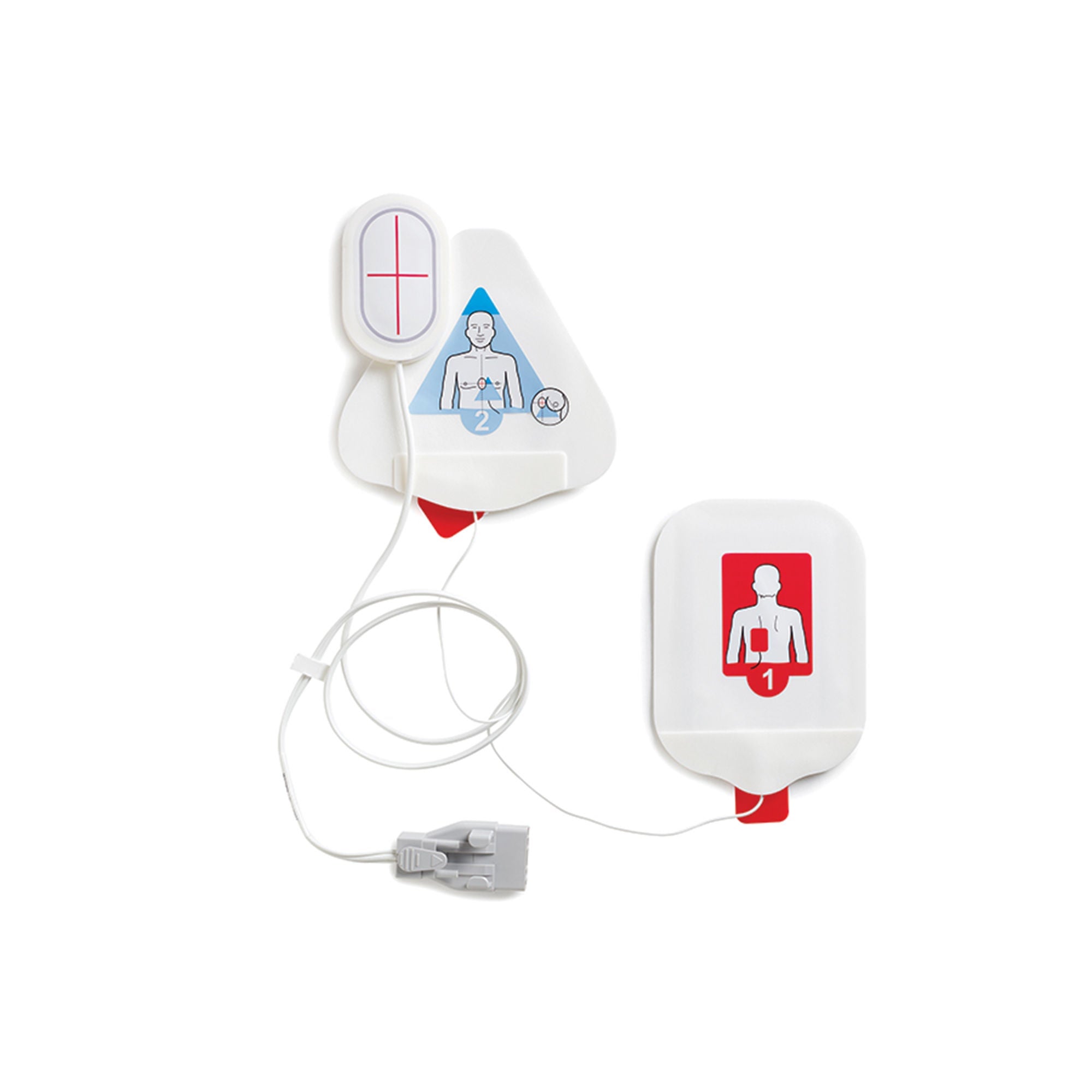 Zoll Medical - 8900-0223-01 Resuscitation Electrode OneStep™ Plug Connector Adult