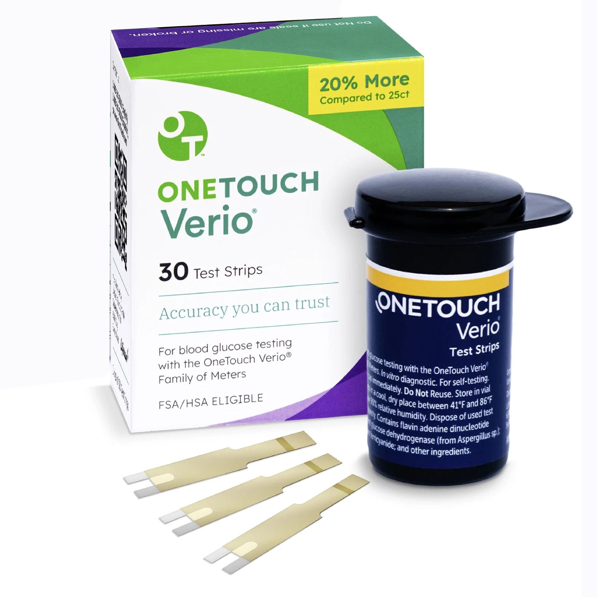 LifeScan - 024183 OneTouch Verio Flex® Blood Glucose Test Strips