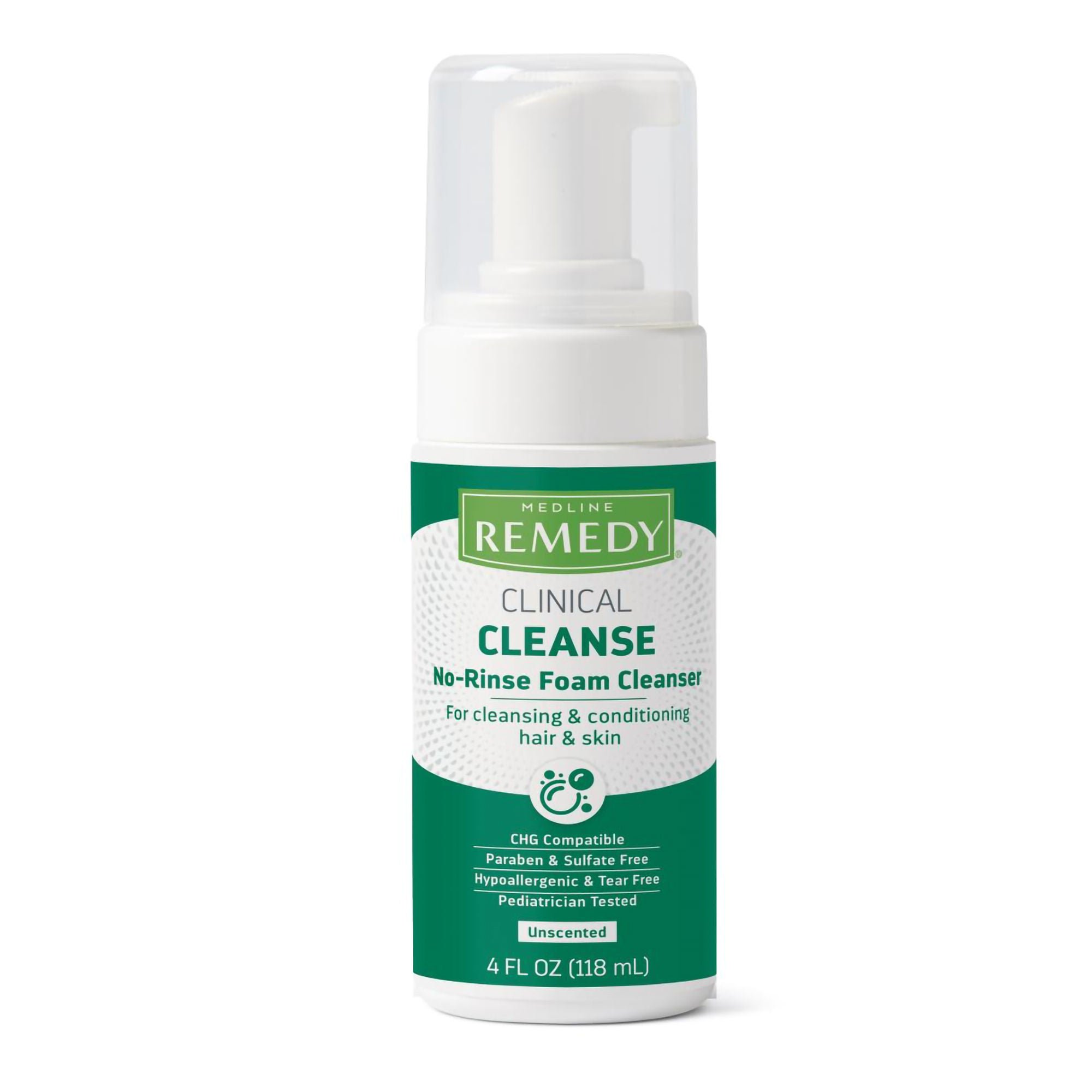 Medline - MSC092104 Rinse-Free Cleanser Remedy® Phytoplex® Foaming 4 oz. Pump Bottle Vanilla Scent