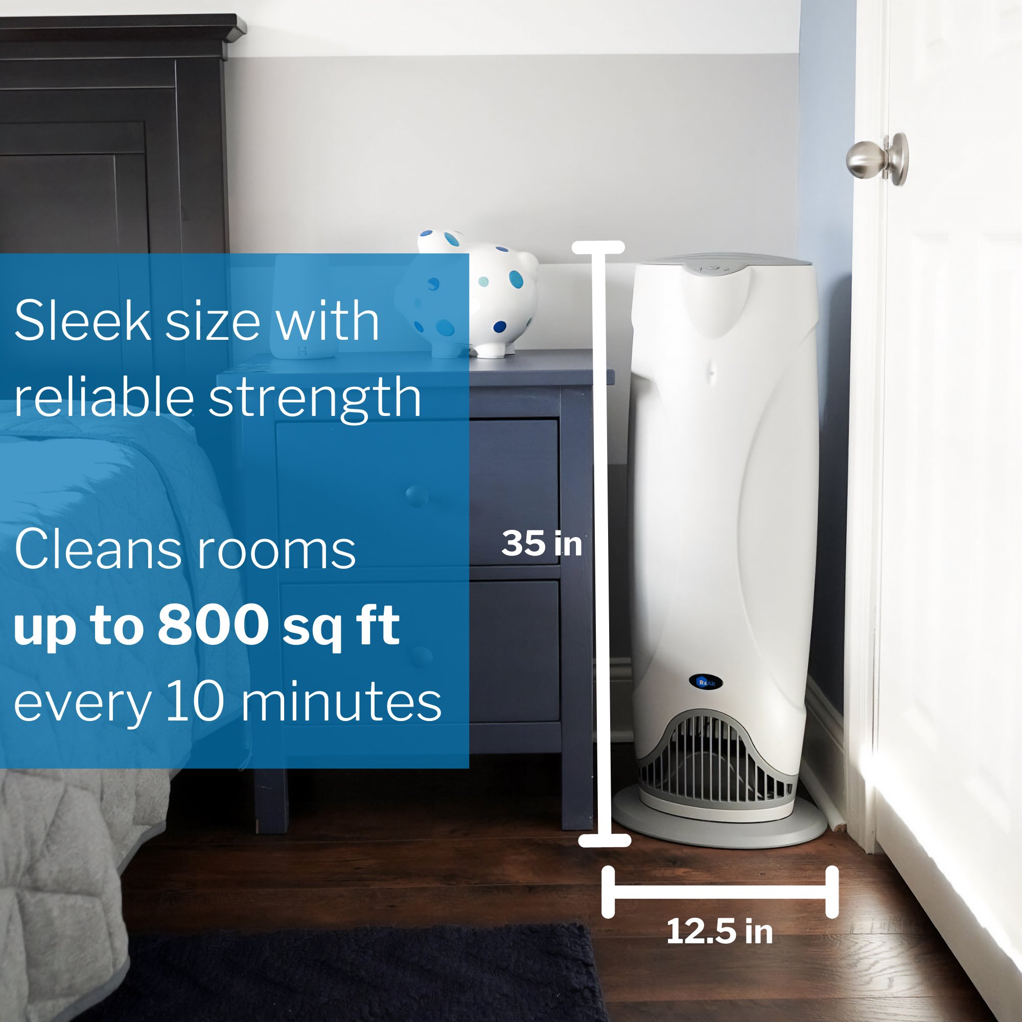 Vystar Corp RXAIR 400 - Vystar RX-Air Purifier for Large Rooms, Filterless UV Purification - 1/Each