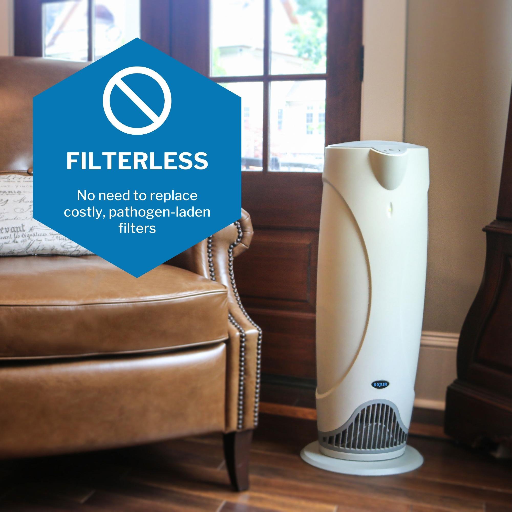 Vystar Corp RXAIR 400 - Vystar RX-Air Purifier for Large Rooms, Filterless UV Purification - 1/Each