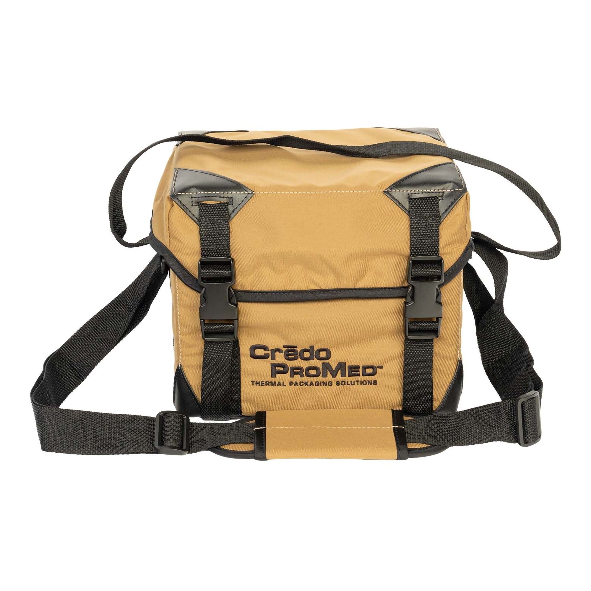 North American Rescue - 35-0011 Medical Transport Bag Credo Promed™ Series Four Tan Ballistic Nylon Fabric 8 X 9 X 10 Inch