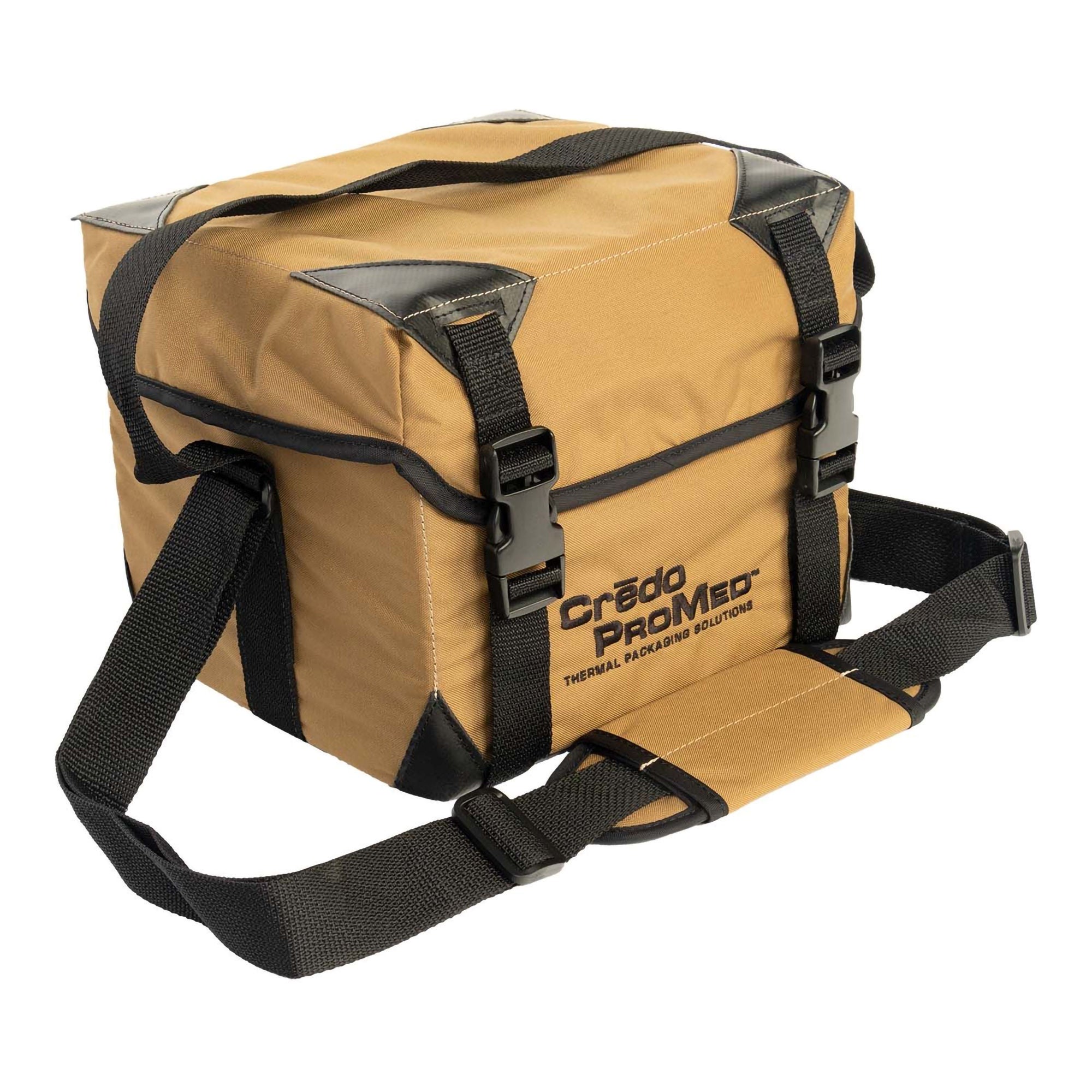 North American Rescue - 35-0011 Medical Transport Bag Credo Promed™ Series Four Tan Ballistic Nylon Fabric 8 X 9 X 10 Inch
