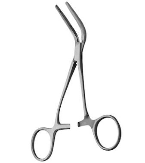 V. Mueller - CV5025 Vascular Clamp V. Mueller® Fogarty-Hydragrip 4-5/8 Inch Length Stainless Steel