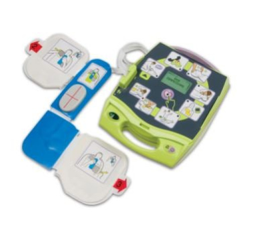 DRE MED - 712010 Refurbished AED Unit Automatic / Semi-Automatic Zoll® Electrode Pads Contact Battery Operated LCD Display