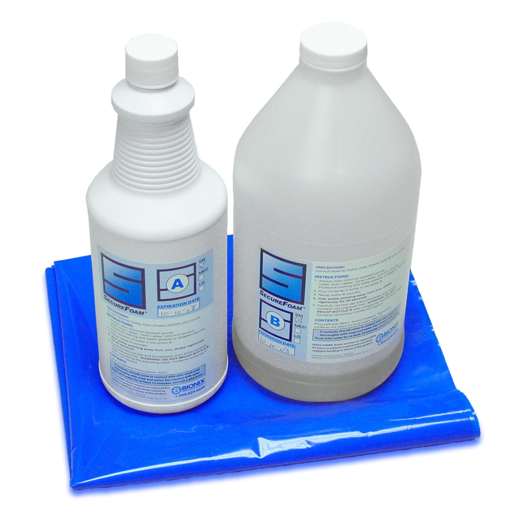 Bionix - BKRT-5037 Cast Foaming Agent Bionix® SecureFoam™ Two-Part Agent Foam