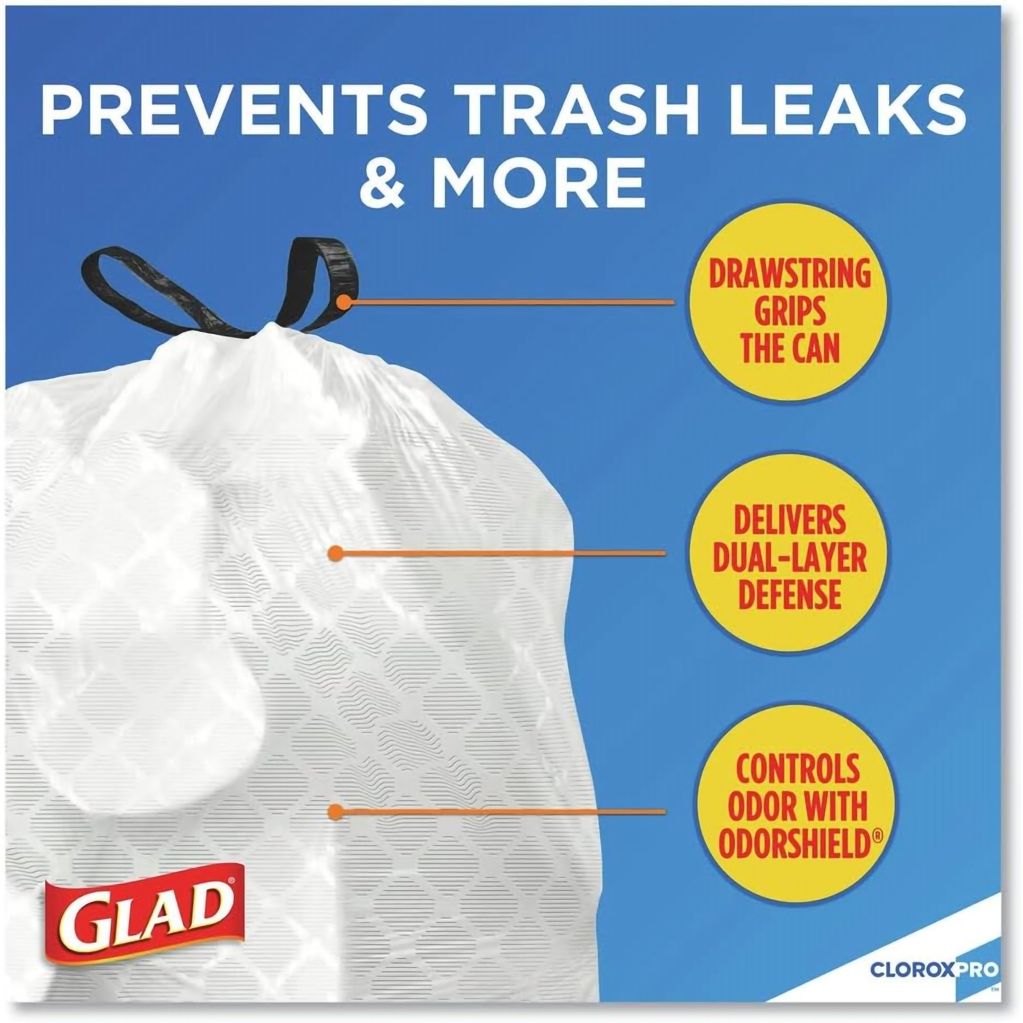 Glad Trash Bag 78526 by The Clorox
