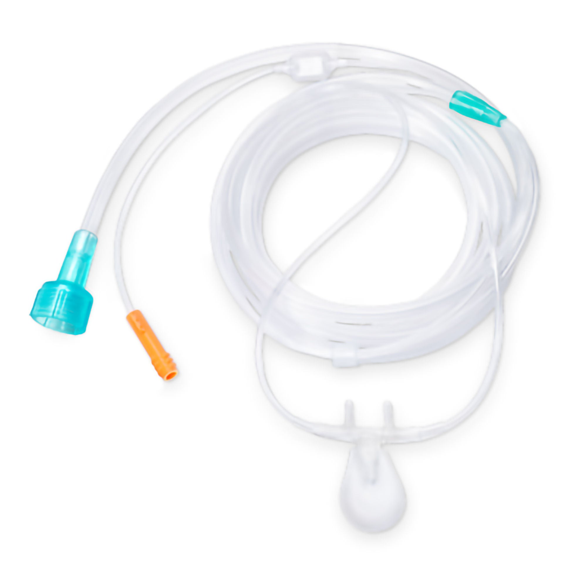 MedSource International - MS-35400A7 ETCO2 Nasal Cannula MedSource Adult Straight Prongs 7 Foot Tubing Low Flow Rate