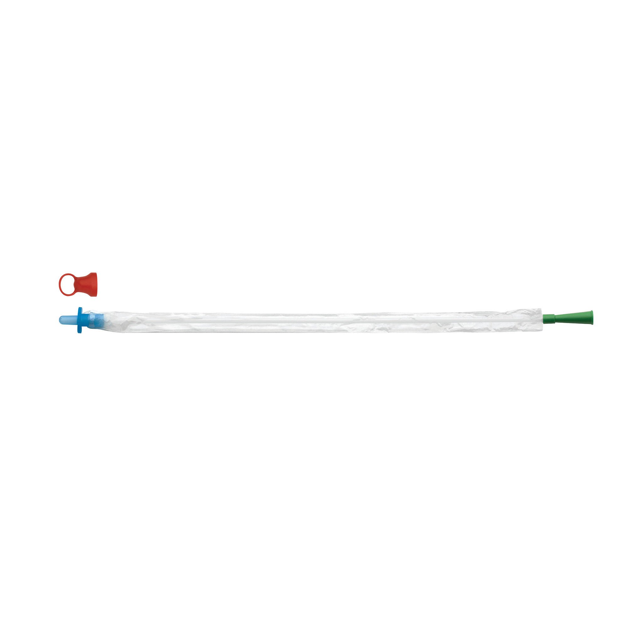 Hollister - 77124-30 Intermittent Closed System Catheter VaPro Plus Pocket™ Tiemann / Coudé Tip 12 Fr. PVC