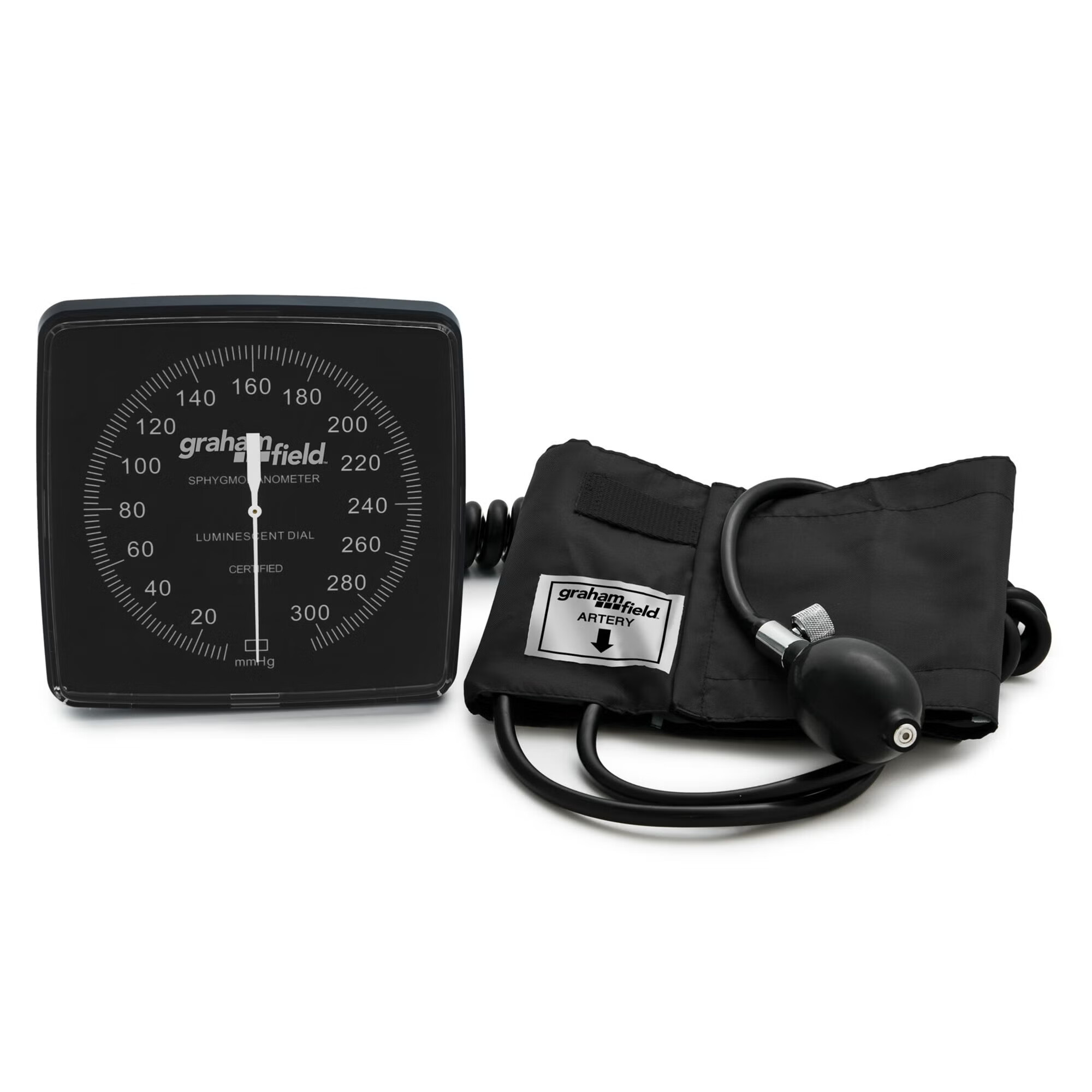 Graham-Field - V222B Aneroid Sphygmomanometer Unit Wallmax™ Adult Cuff Arm Nylon Cuff Wall Mount
