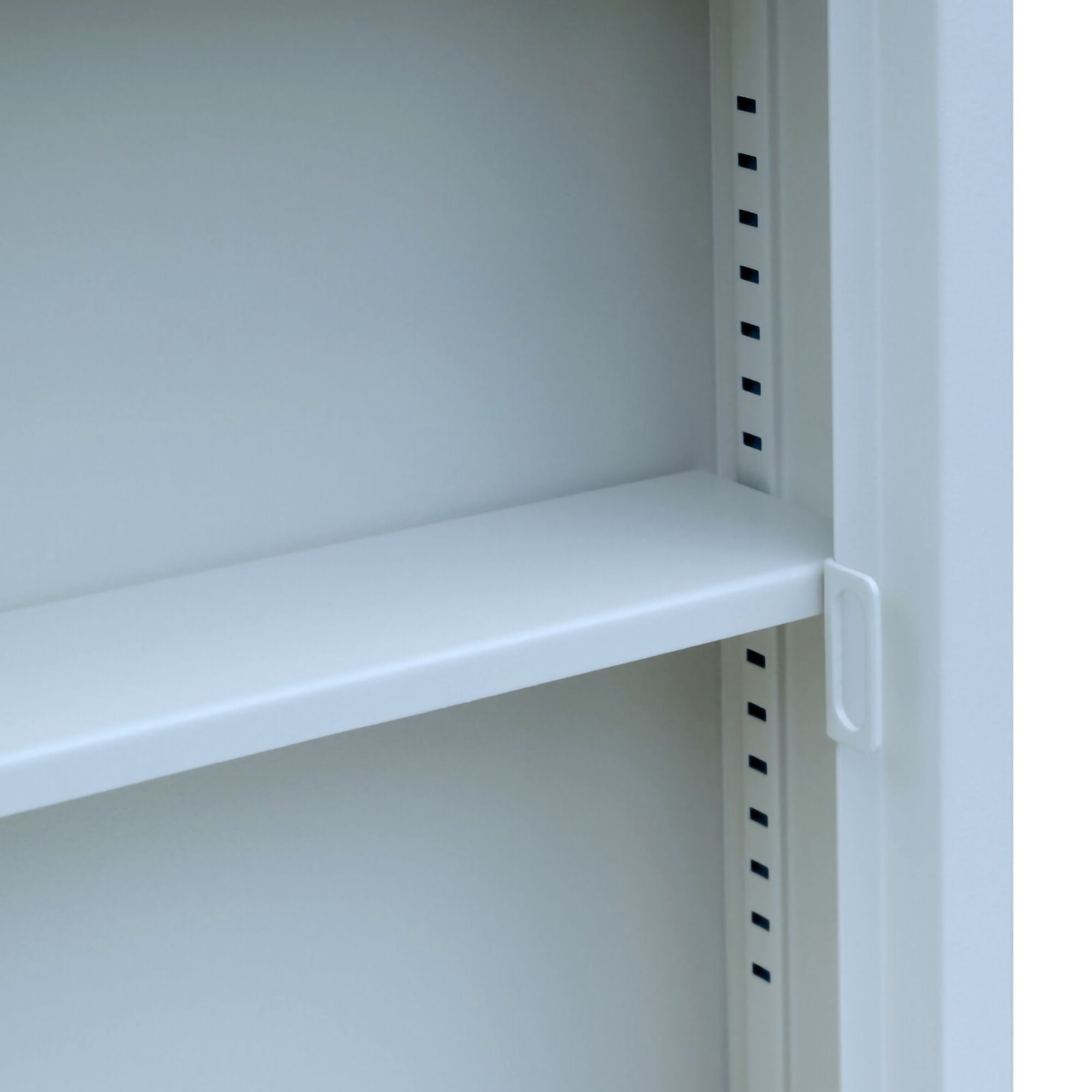 Omnimed - 291600-LG Patient Security Cabinet Wall Mount Powder Coated Steel Without Drawers 1 Shelf Electronic Lock