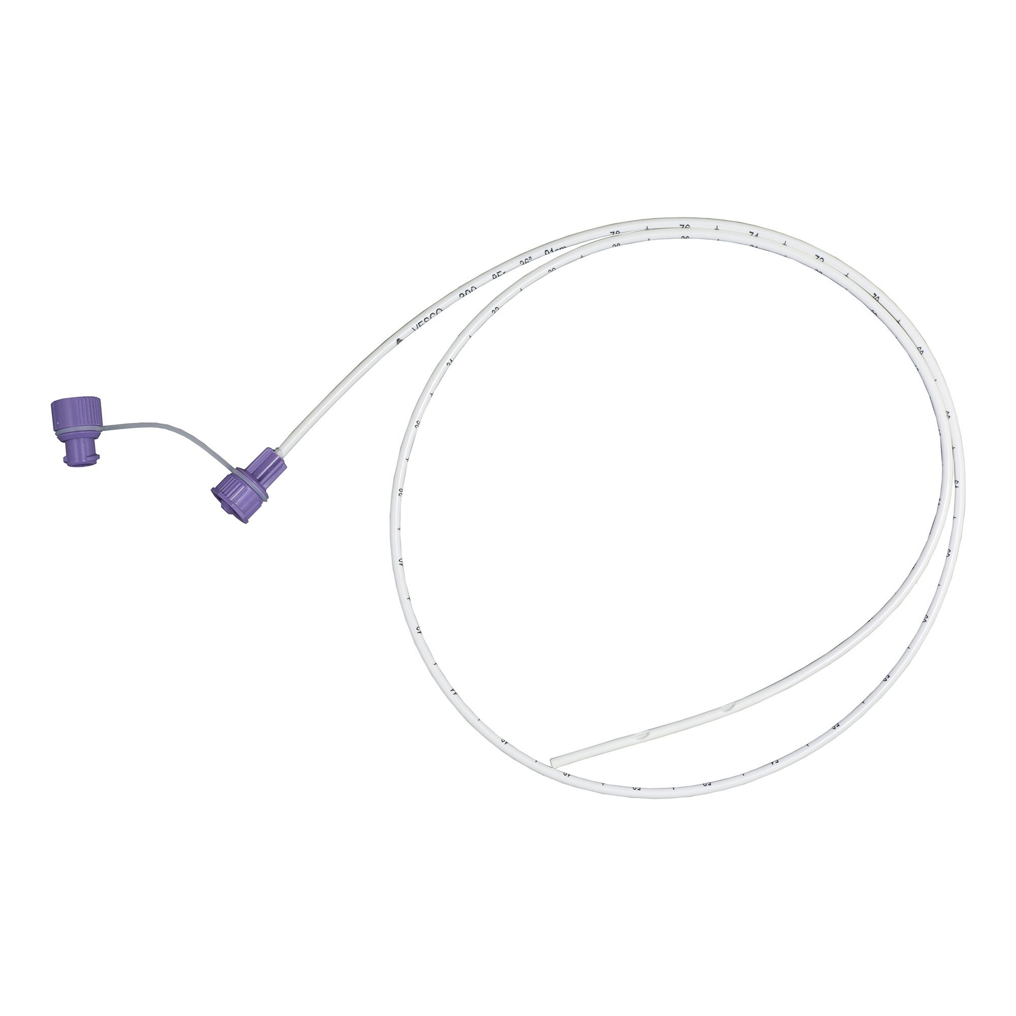 Vesco Medical - VED-19112 Nasogastric Feeding Tube 12 Fr. 36 Inch Tube Polyurethane NonSterile