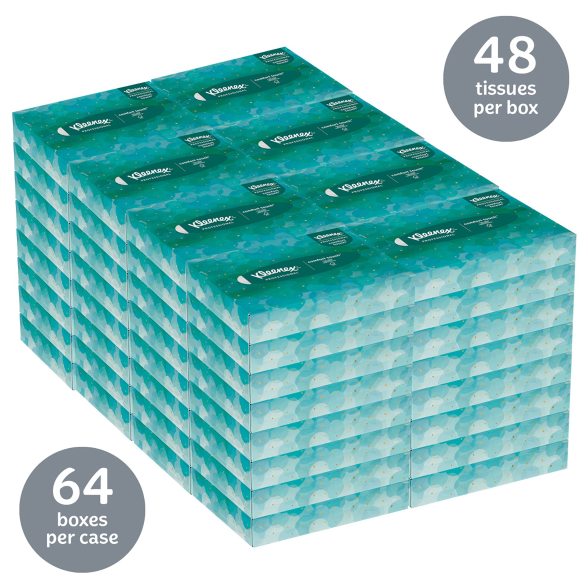 Kimberly Clark 21195 - Kleenex® Junior Facial Tissue - 1/Box, 64/Case