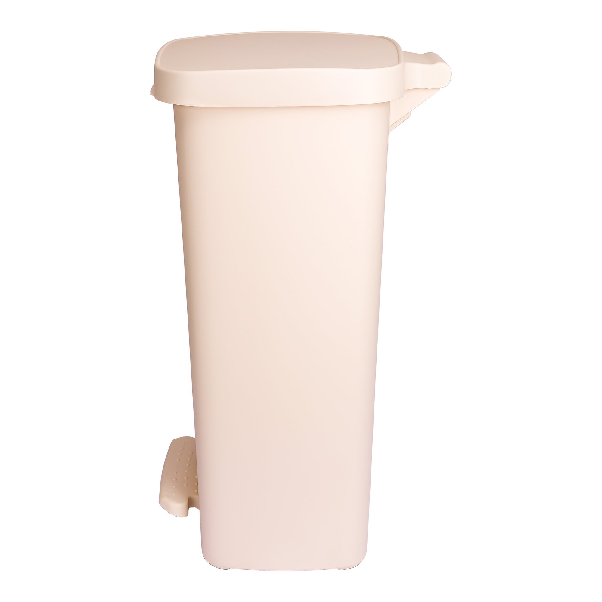 McKesson Brand 16-25268 - McKesson Waste Can with Step-On Pedal, Beige, 15.16 x 14.76 x 26.57 Inch - 1/Each, 1/Case