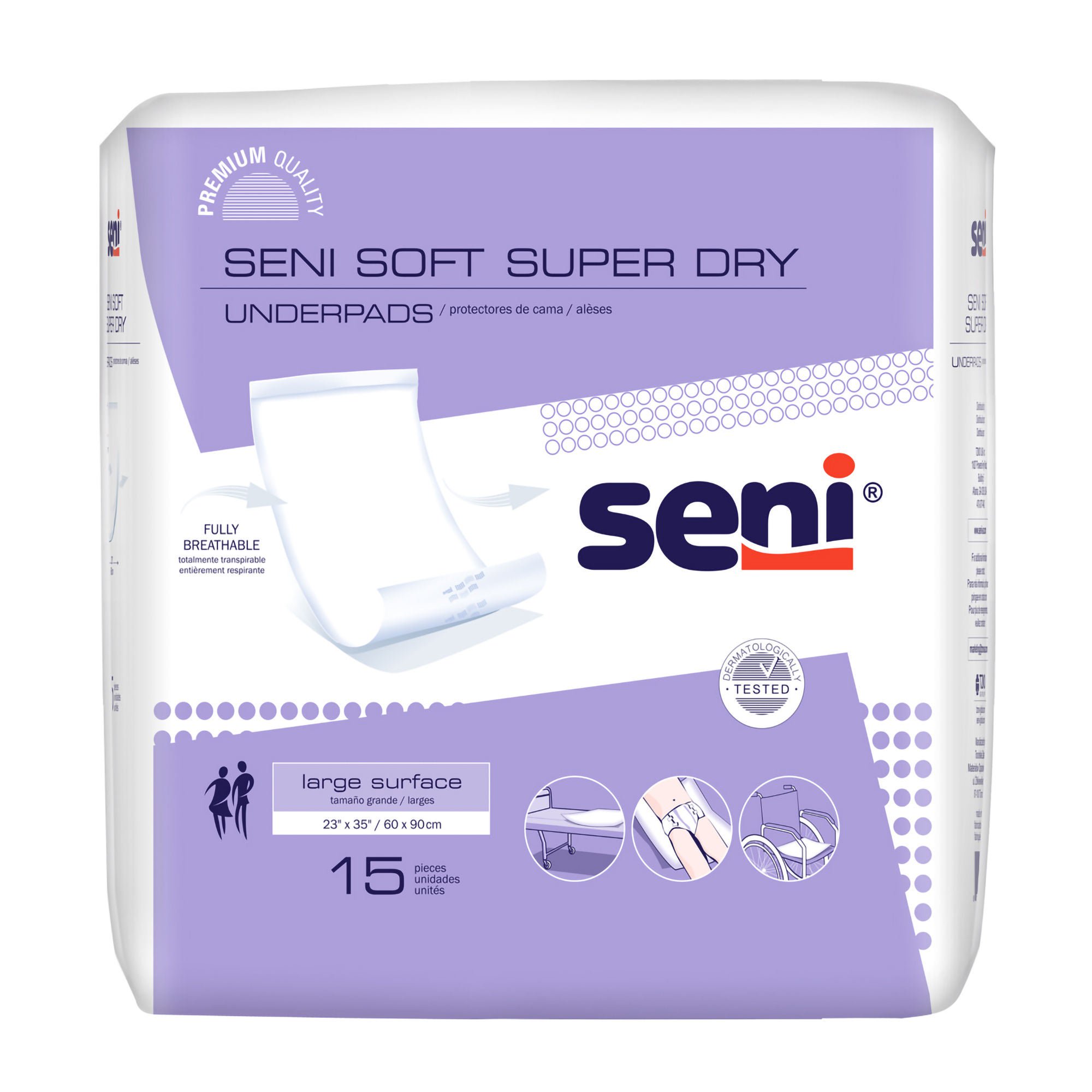TZMO USA Inc - S-0315-UD1 Seni® Soft Super Dry Underpads