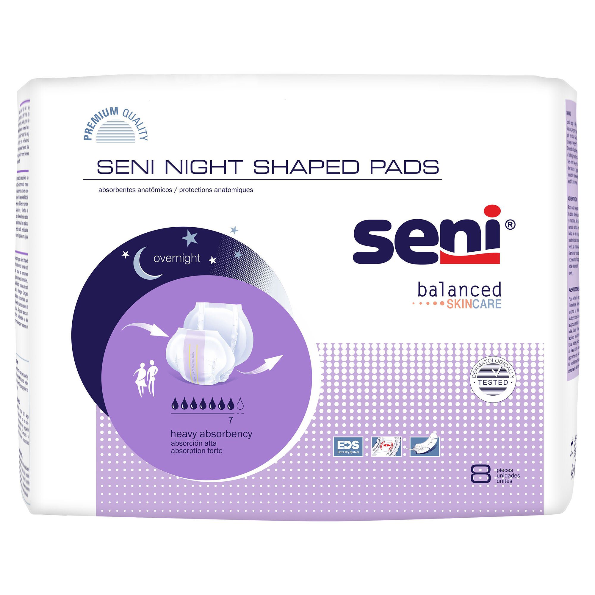 TZMO USA Inc - S-PL08-PS1 Seni® Night Shaped Pads