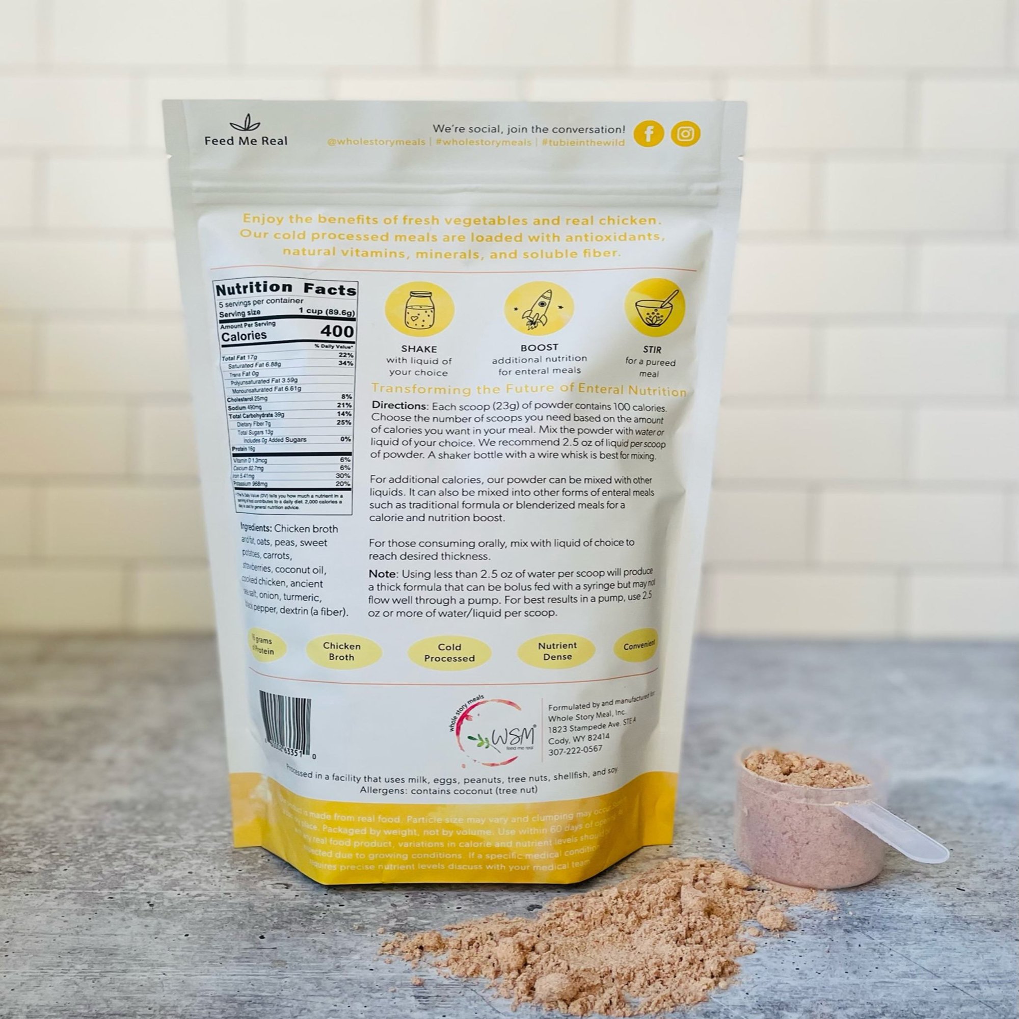 Whole Story Meals Oral Supplement 9124 by Whole Story Meals