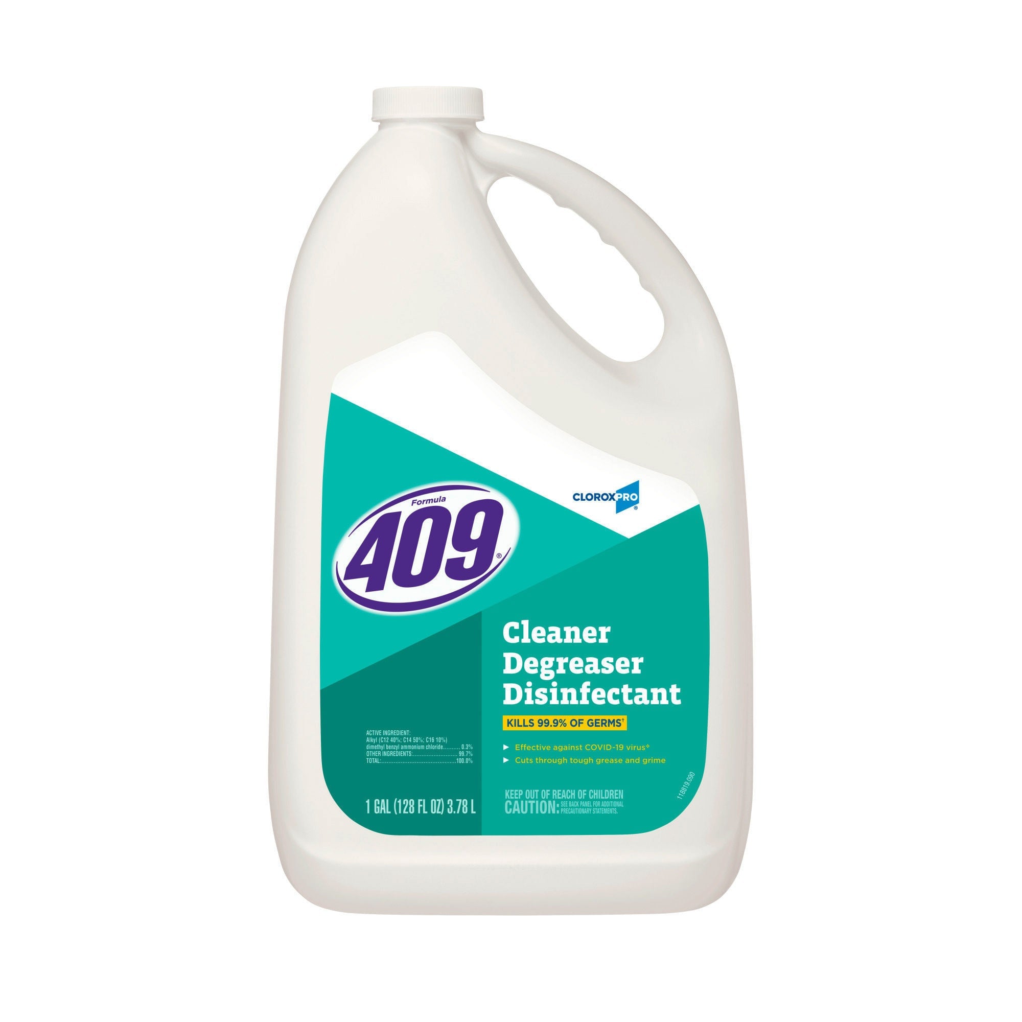 The Clorox Company - 35300 Surface Disinfectant Cleaner / Degreaser Formula 409® Ammoniated Manual Pour Liquid 1 gal. Jug Citrus Floral Scent NonSterile