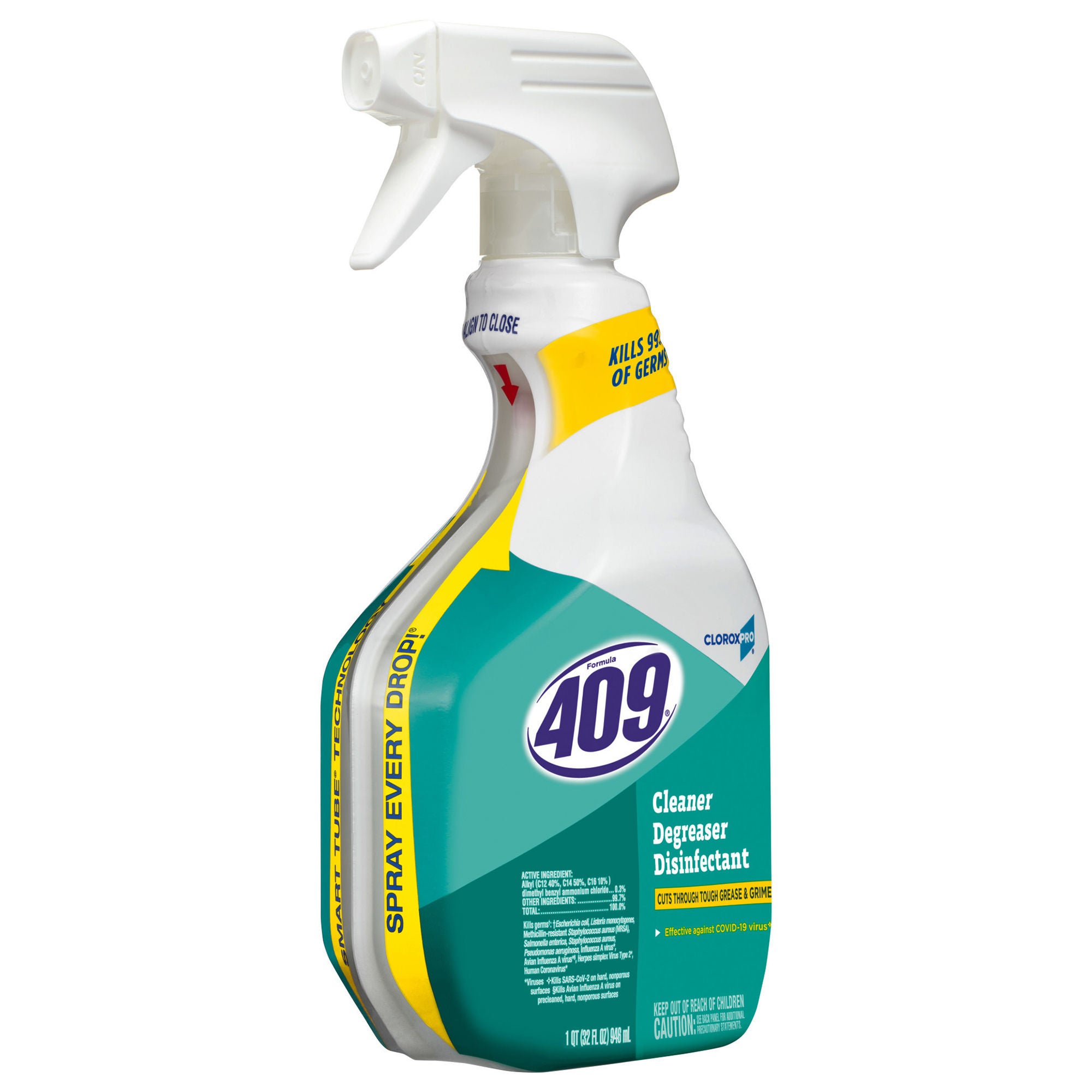 The Clorox Company - 35306 Surface Disinfectant Cleaner / Degreaser Formula 409® Ammoniated Trigger Spray Liquid 32 oz. Bottle Citrus Floral Scent NonSterile
