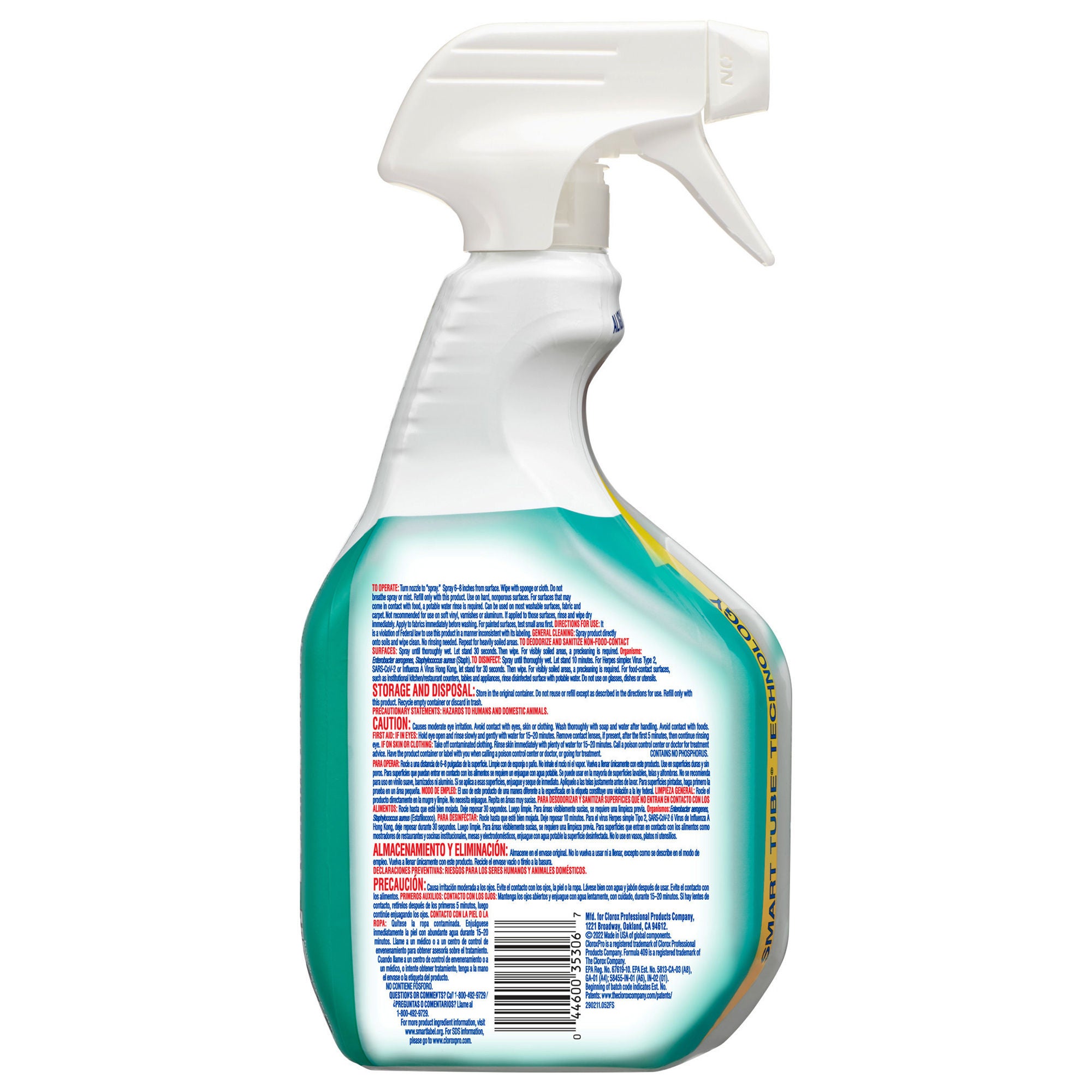 The Clorox Company - 35306 Surface Disinfectant Cleaner / Degreaser Formula 409® Ammoniated Trigger Spray Liquid 32 oz. Bottle Citrus Floral Scent NonSterile