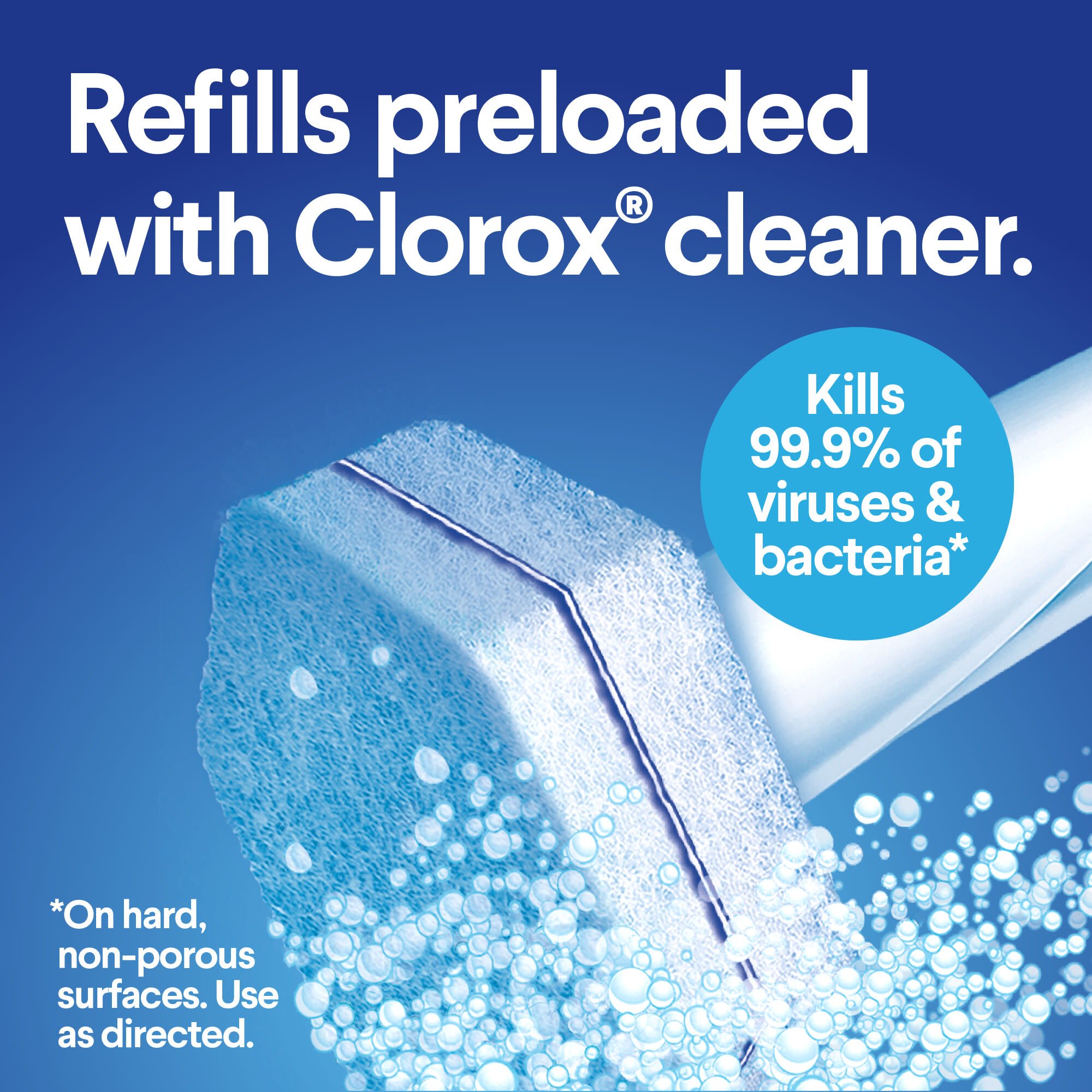 Clorox Toilet Bowl Cleaner Disinfecting Refill Pads 31620 by The Clorox