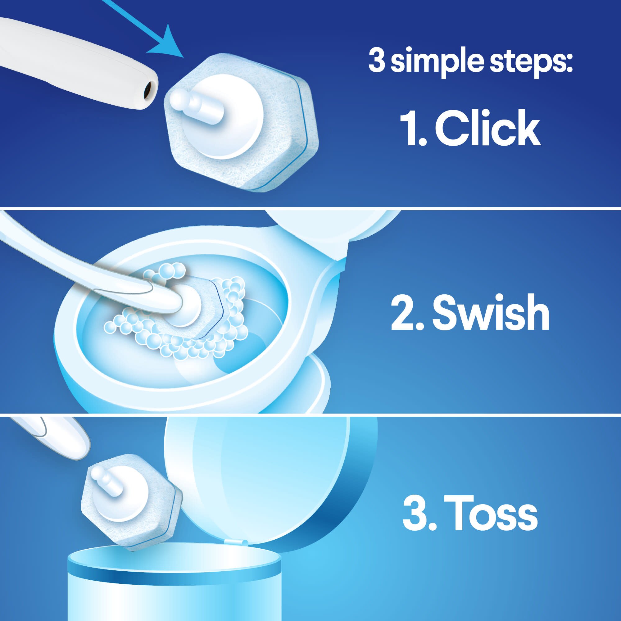 Clorox Toilet Bowl Cleaner Disinfecting Refill Pads 31620 by The Clorox