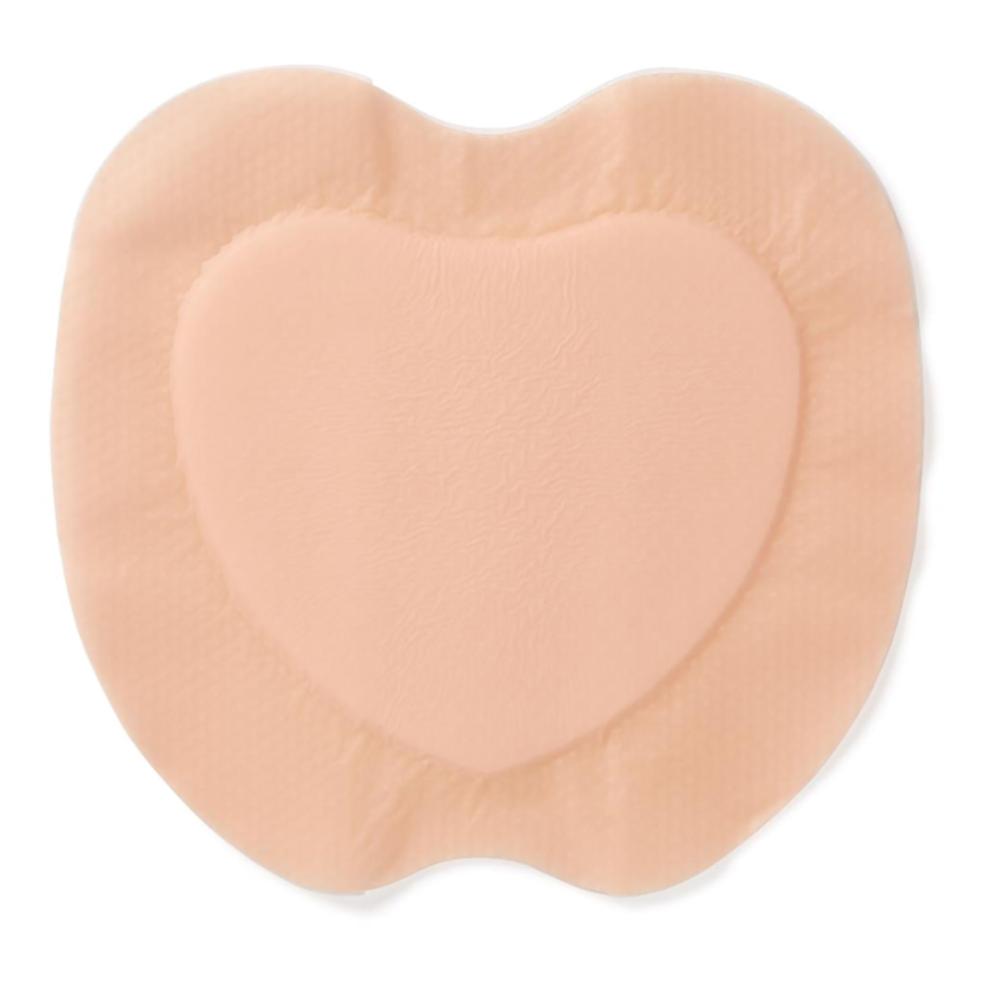 Medline - MSCEX77EP Foam Dressing Optifoam® Gentle EX 7 X 7 Inch With Border Waterproof Backing Silicone Face and Border Sacral Sterile