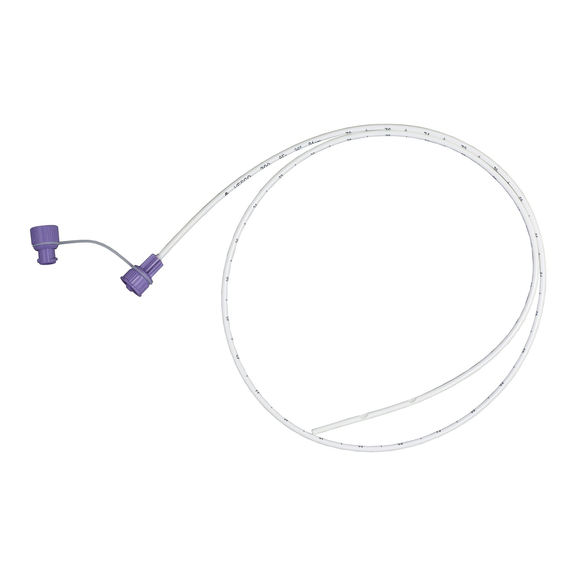 Vesco Medical - VED-19110 Nasogastric Feeding Tube 10 Fr. 36 Inch Tube Polyurethane NonSterile