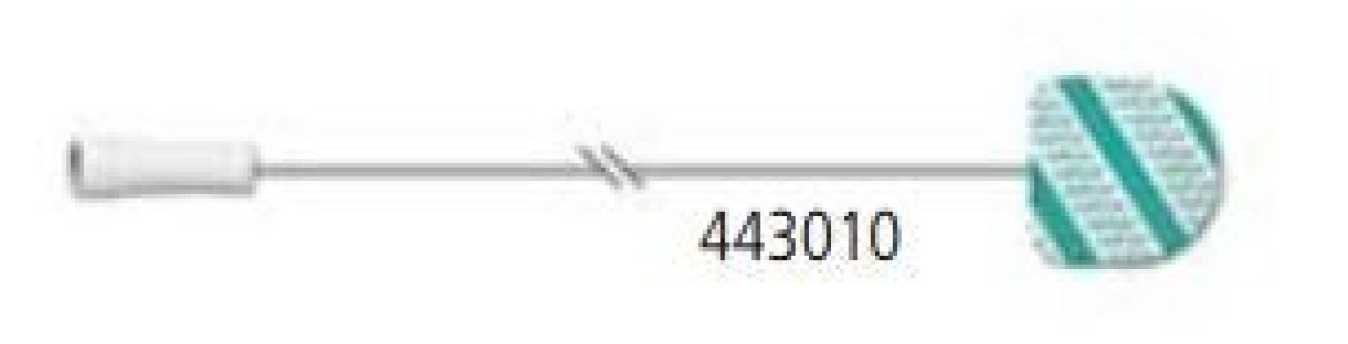 Natus Medical - 443010 EMG Surface Electrode with Leadwire Natus 6-1/2 Inch Length Lead Wire Ag/AgCl Disposable
