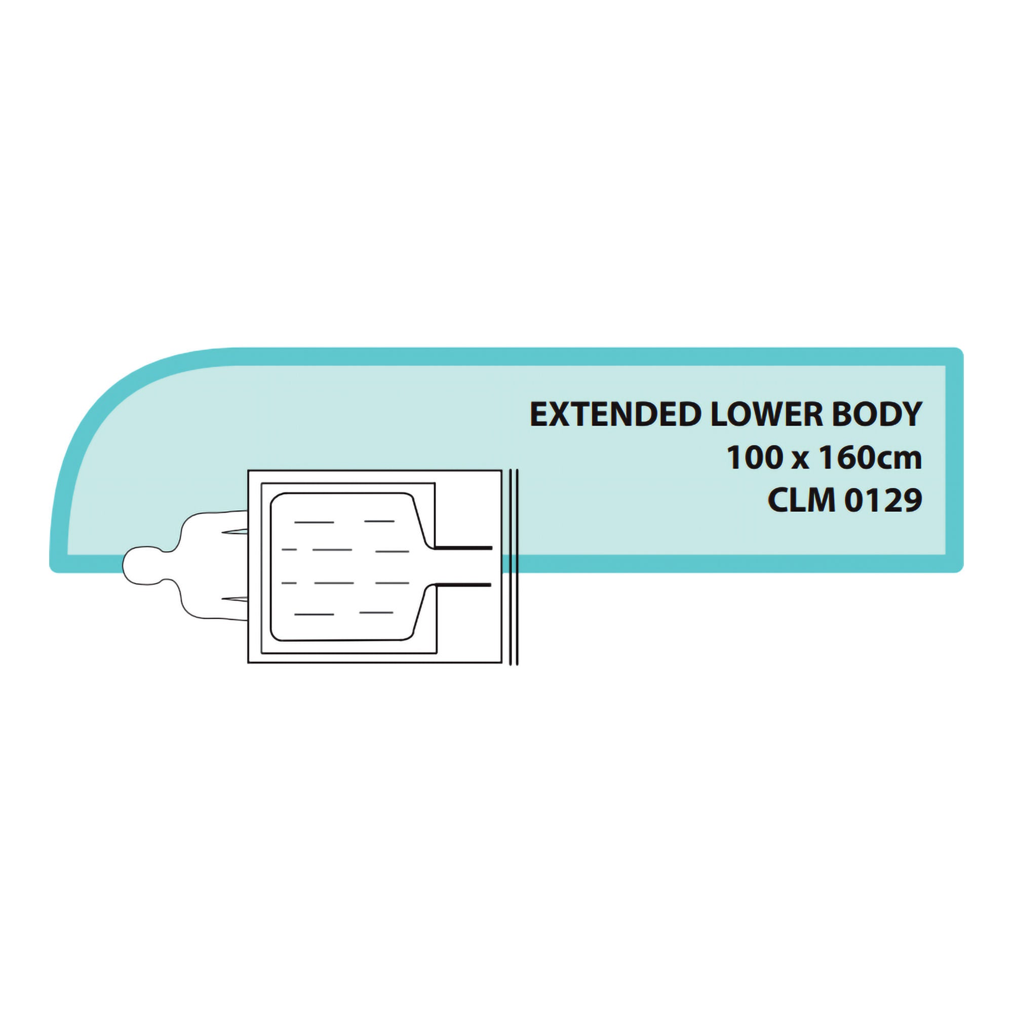 Medical Solutions Inc - CLM-0129 Forced Air Warming Blanket Cocoon™ 100 X 160 cm Nonwoven Light Yellow