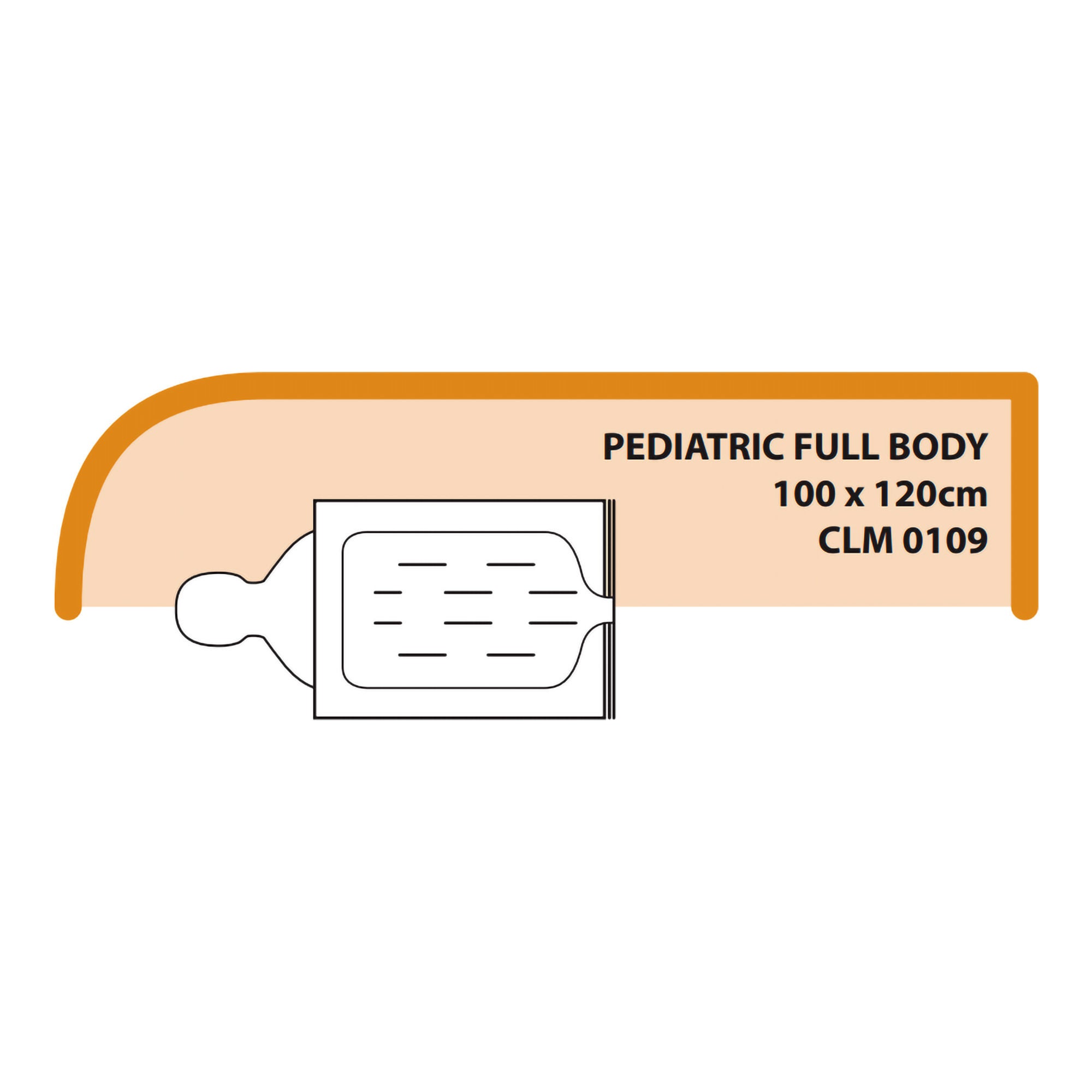 Medical Solutions Inc - CLM-0109 Forced Air Warming Blanket Cocoon™ 100 X 120 cm Nonwoven Light Yellow