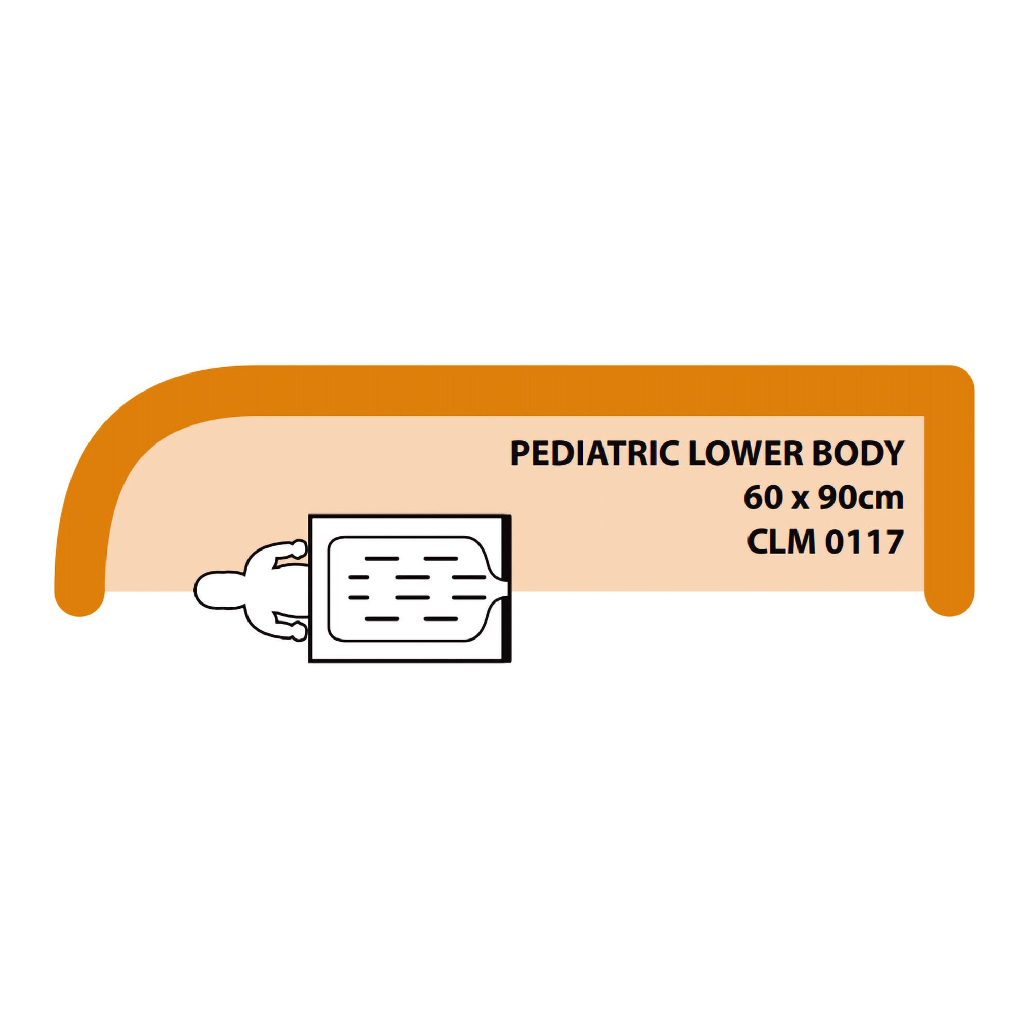 Medical Solutions Inc - CLM-0117 Forced Air Warming Blanket Cocoon™ 60 X 90 cm Nonwoven Light Yellow