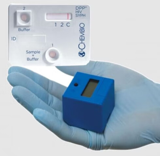 Chembio Diagnostic - 100-0102-1 Sexual Health Test Kit DPP® HIV / Syphilis 20 X 20 Tests CLIA Waived