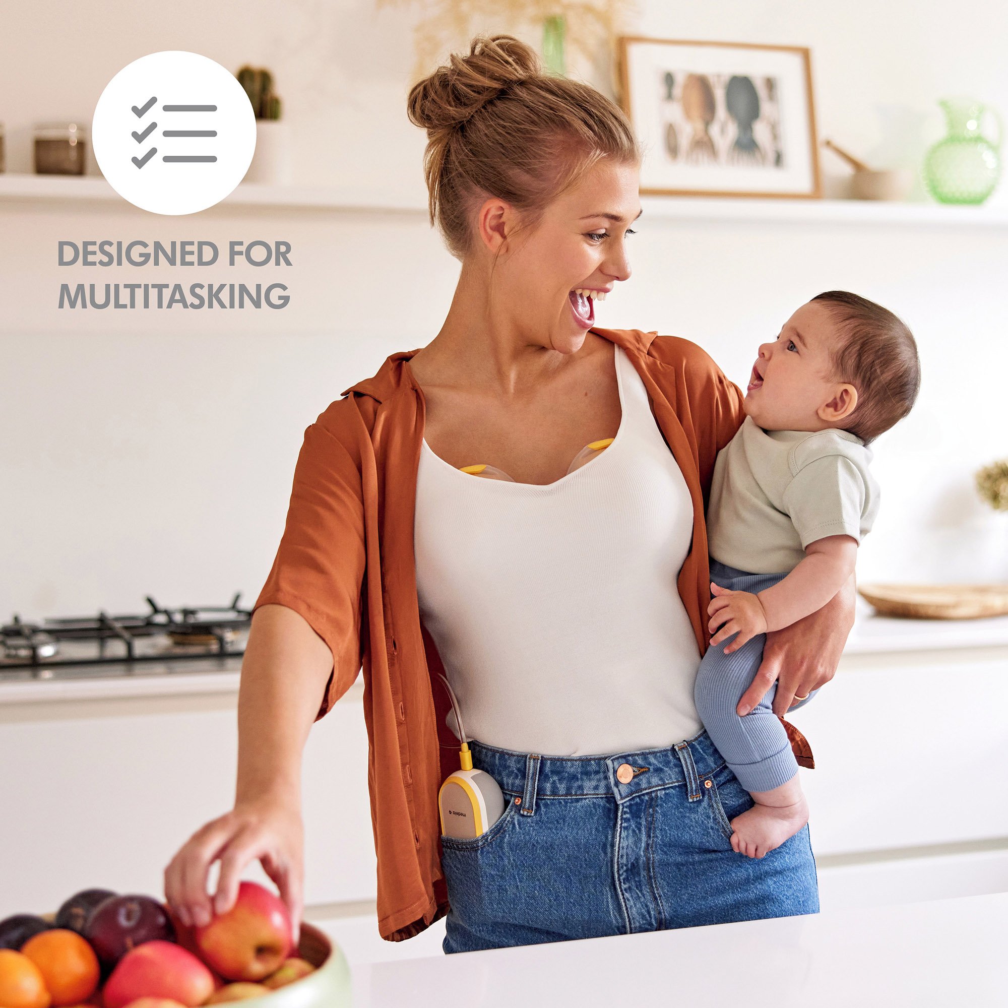 Medela 101044164 - Freestyle™ Hands Free Double Electric Breast Pump - 1/Each
