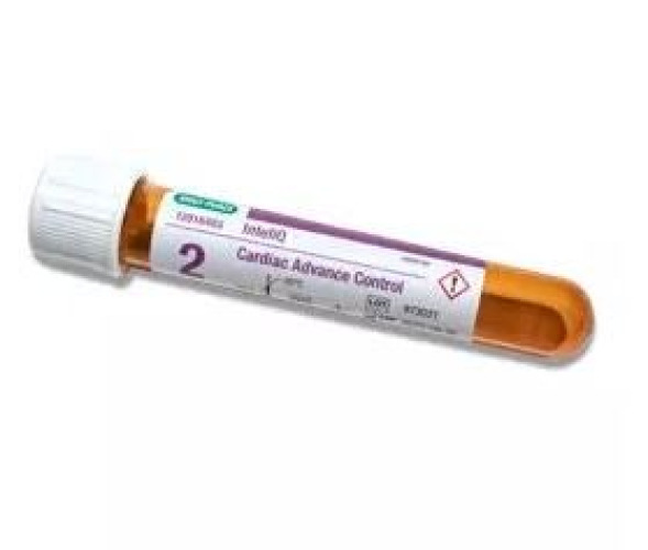Bio-Rad Laboratories - 12016485 Cardiac Marker Control InteliQ Cardiac Advance Level 2 6 X 3 mL